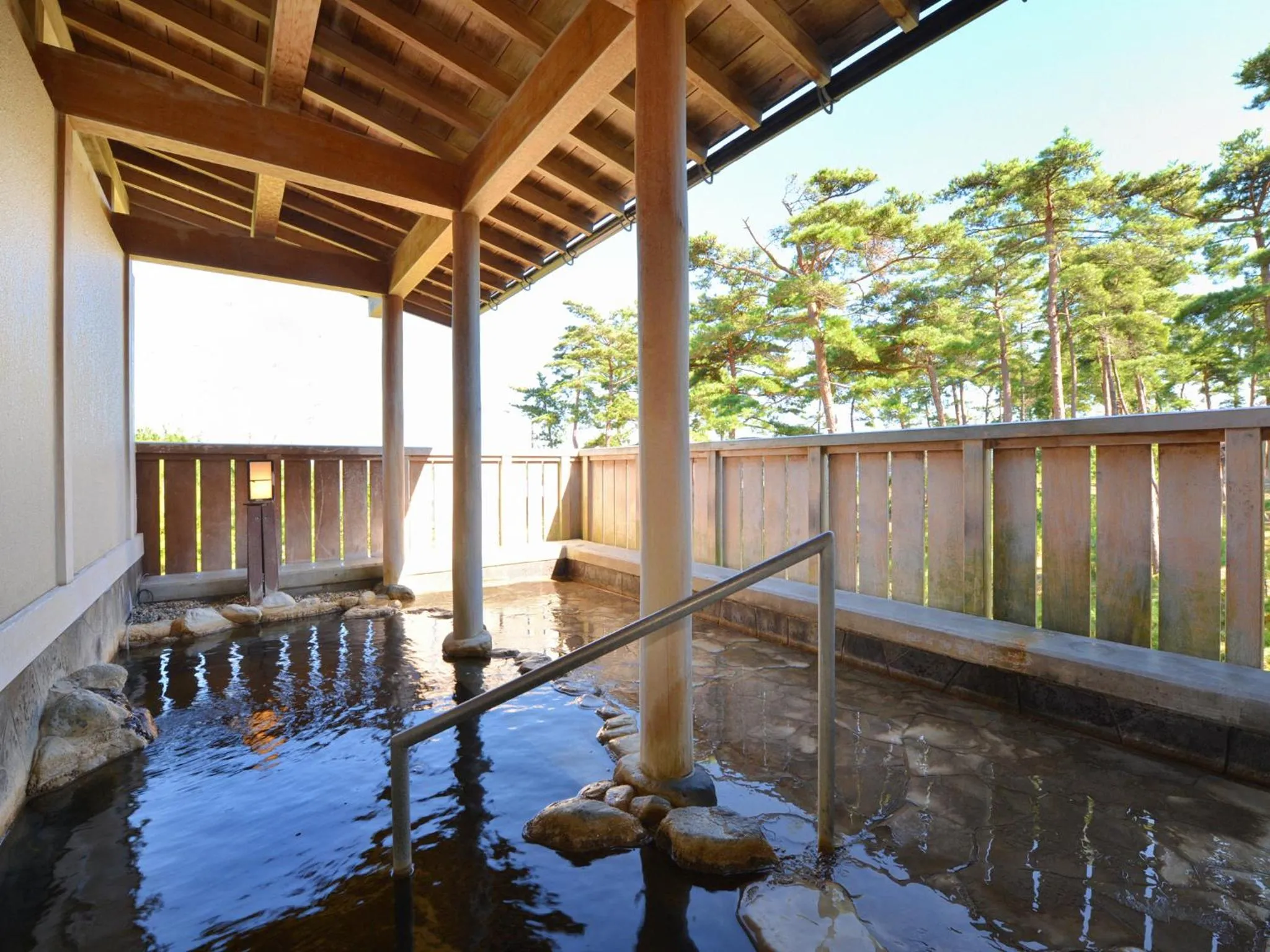 Hot Spring Bath in Hotel Wellness Notoji
