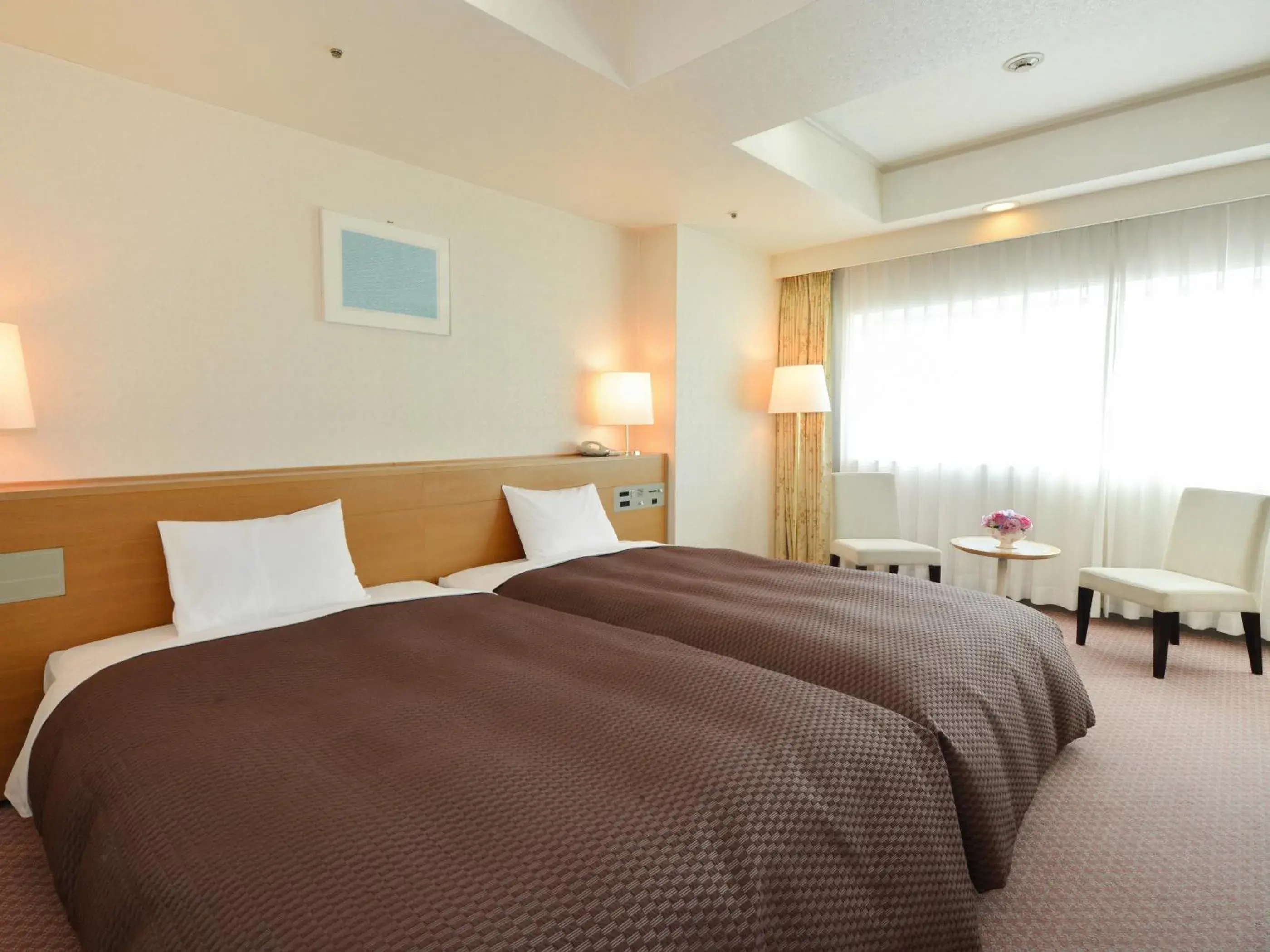 Standard Twin Room - single occupancy in Nagoya Creston Hotel Standard Twin Room - single occupancy in Nagoya Creston Hotel