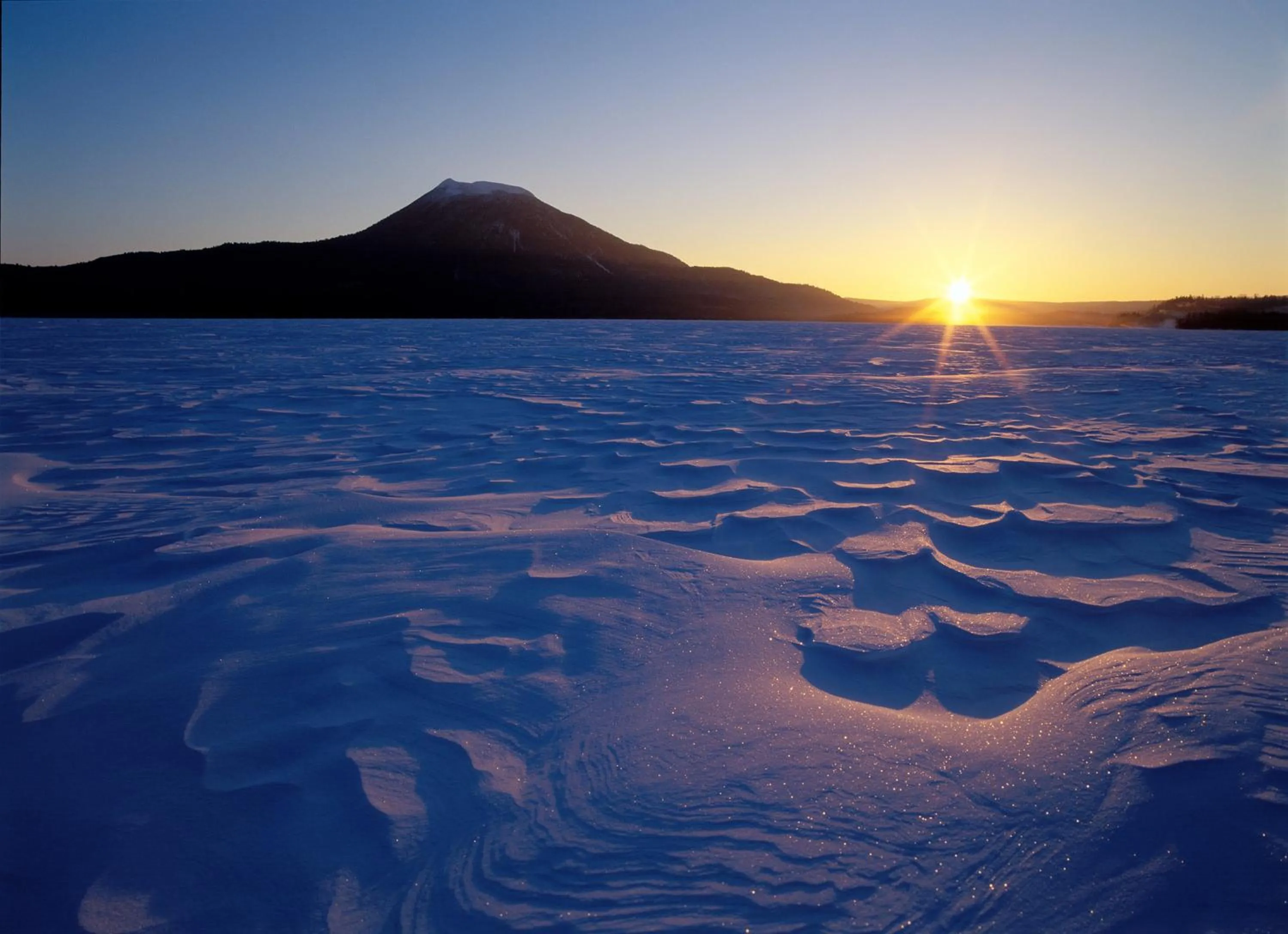 Natural landscape in Akan Yuku no Sato Tsuruga