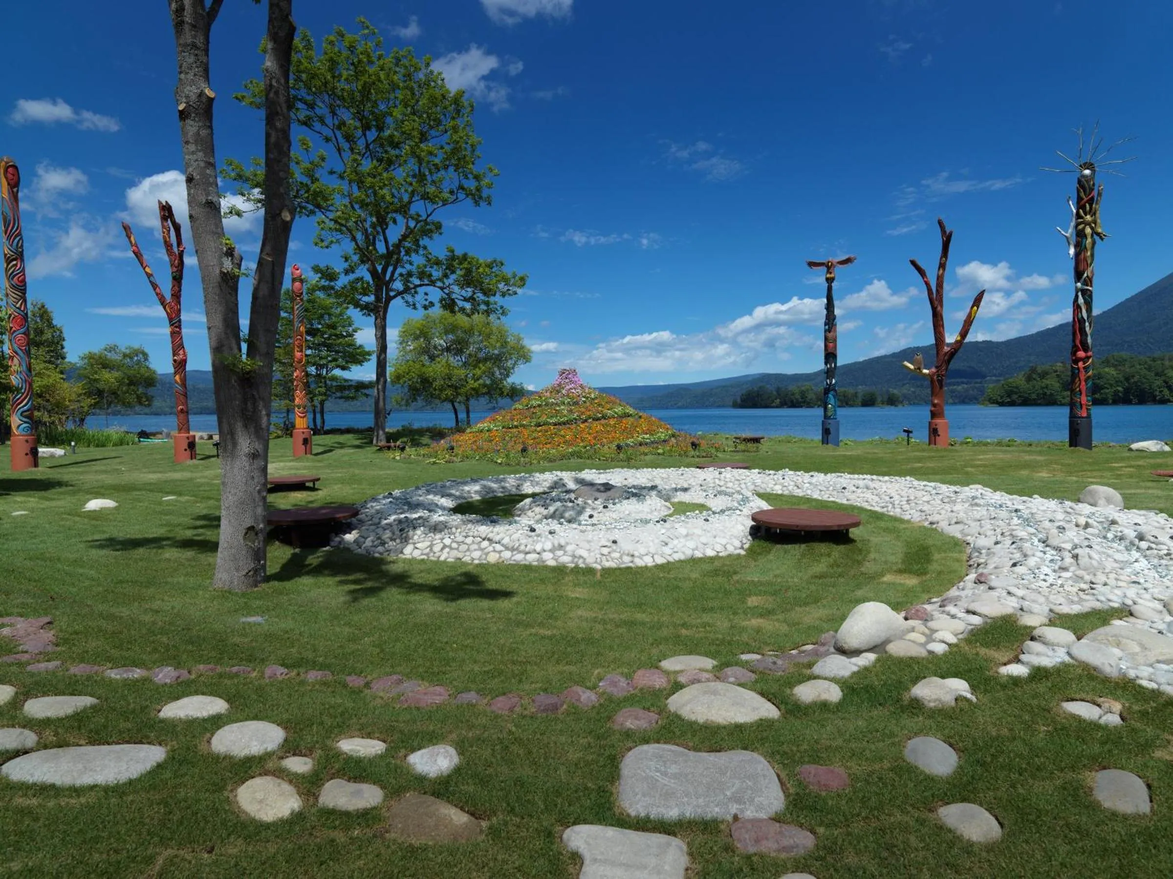 Garden in Akan Yuku no Sato Tsuruga