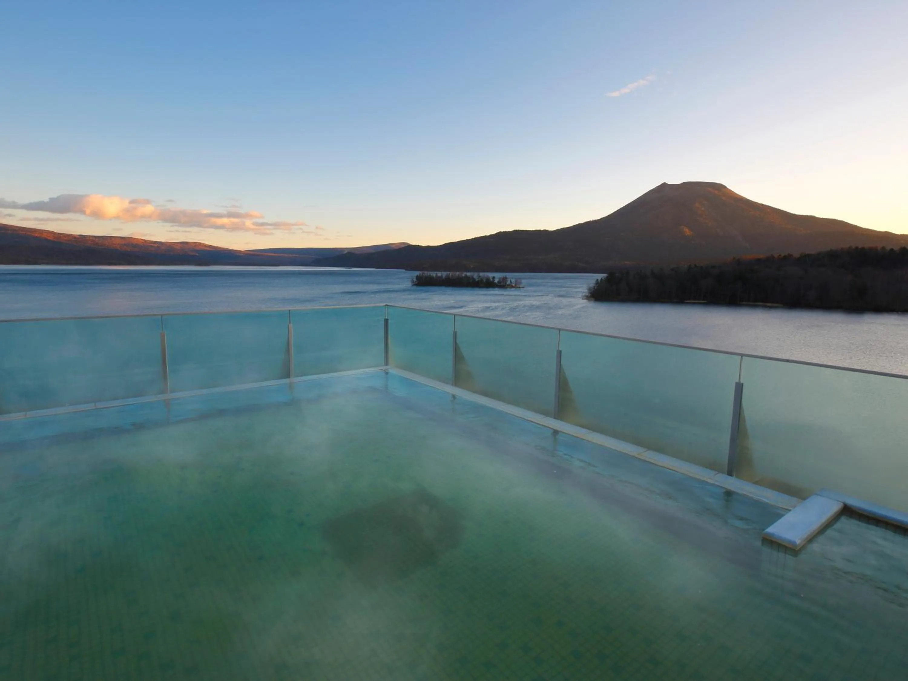 Hot Spring Bath in Akan Yuku no Sato Tsuruga