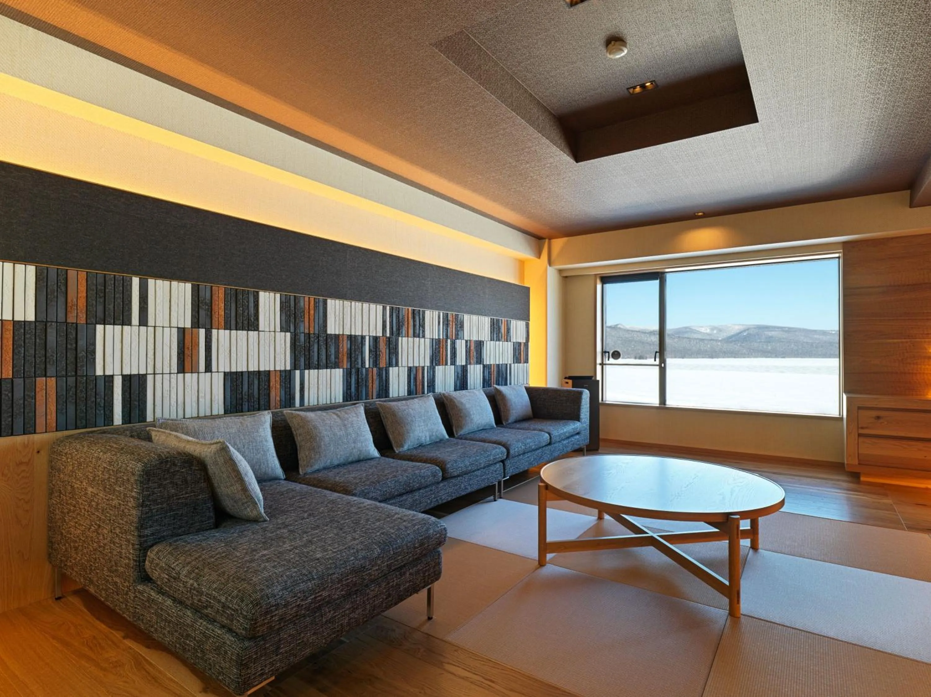 Living room in Akan Yuku no Sato Tsuruga