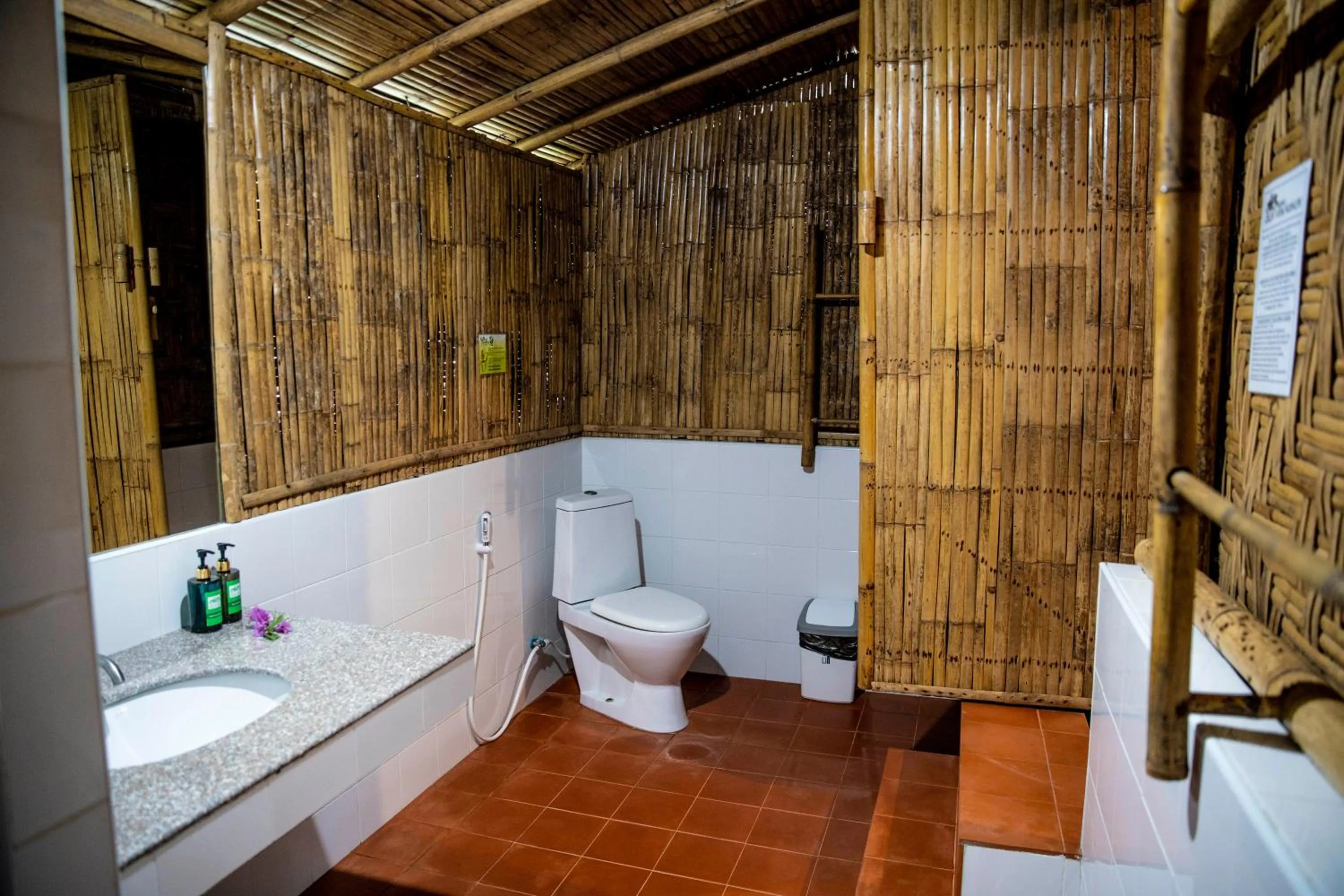 Bathroom in Green View Beach Resort