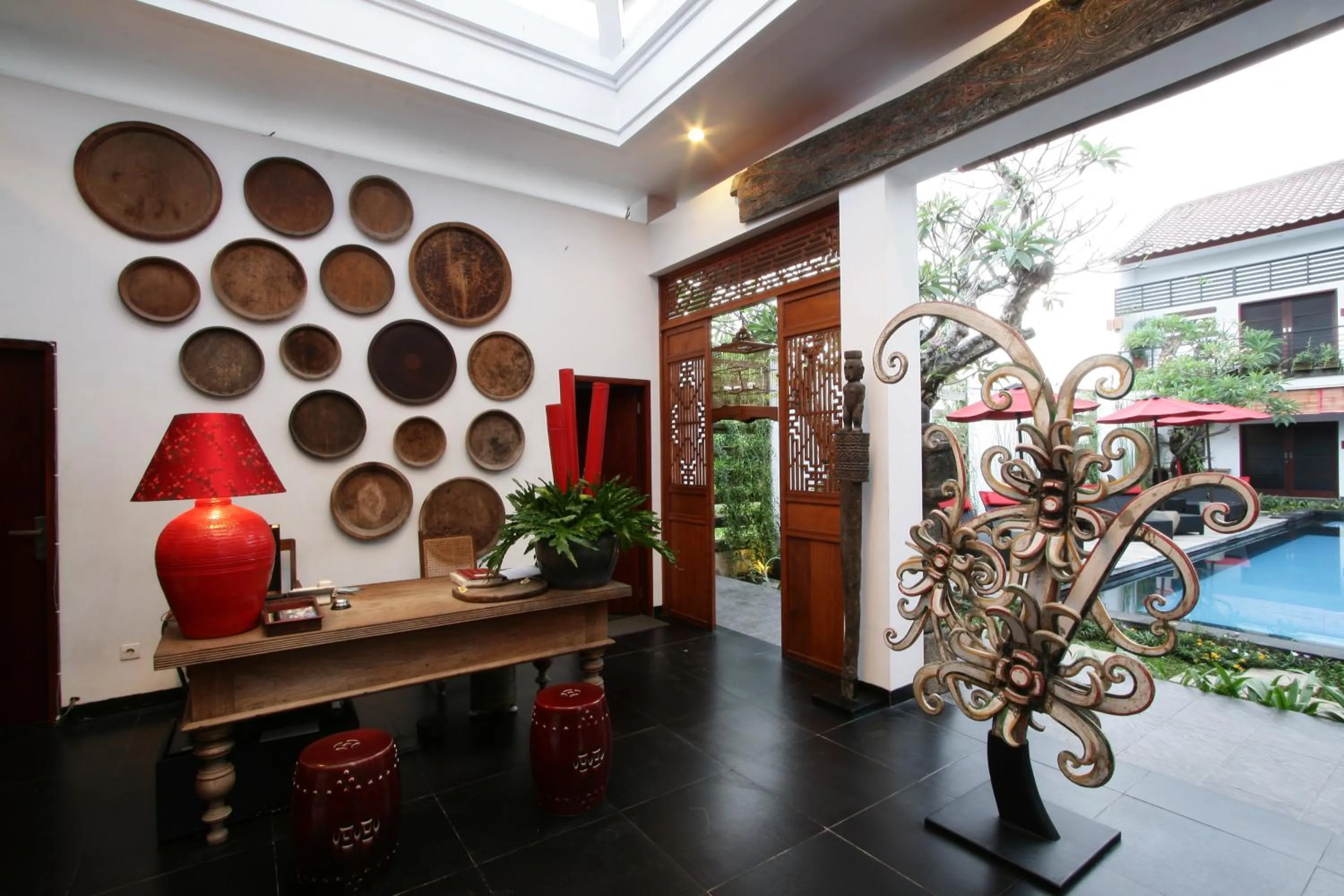 Lobby or reception in Kamar Kamar Boutique Hotel