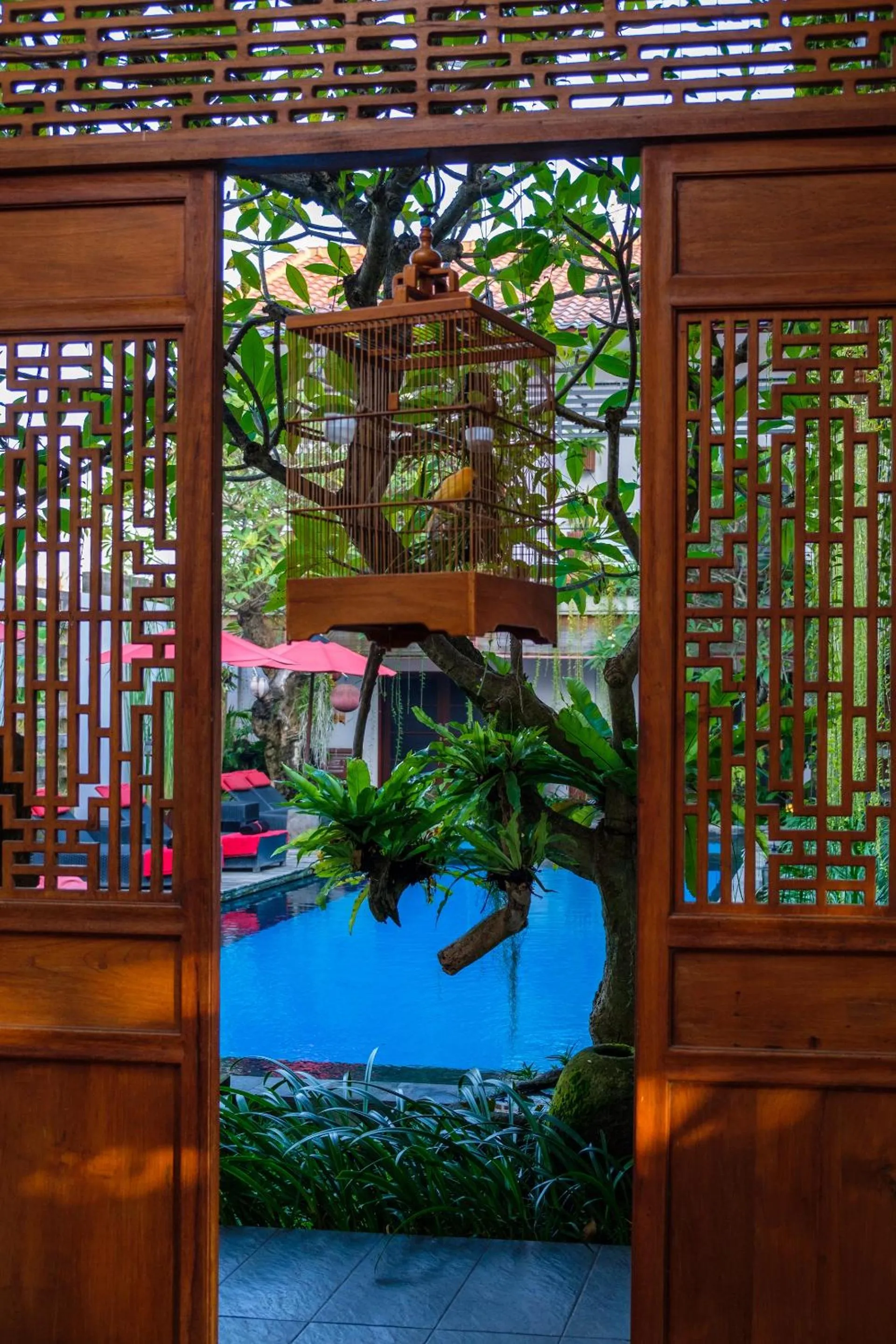 Decorative detail in Kamar Kamar Boutique Hotel