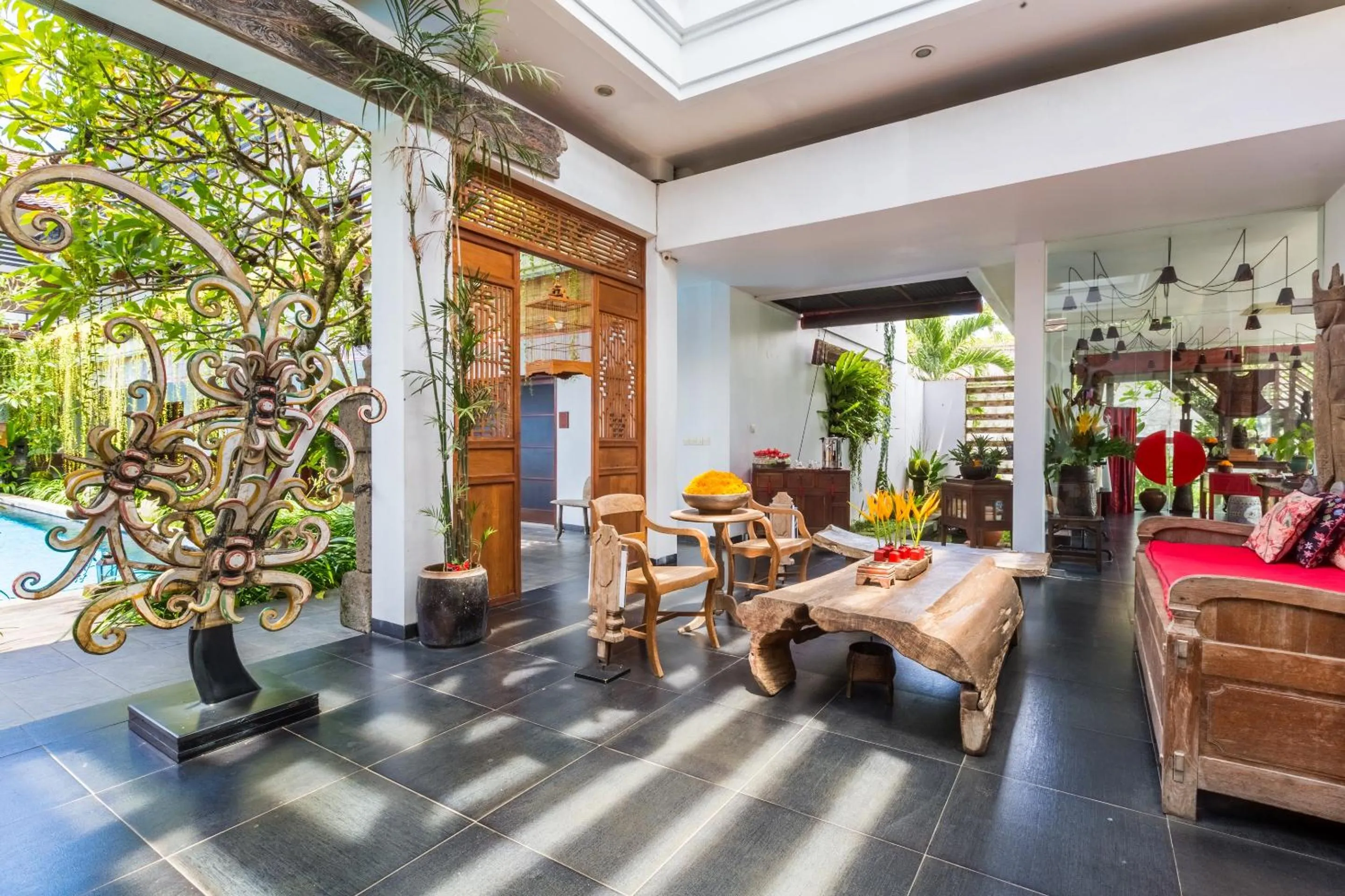 Lobby or reception in Kamar Kamar Boutique Hotel