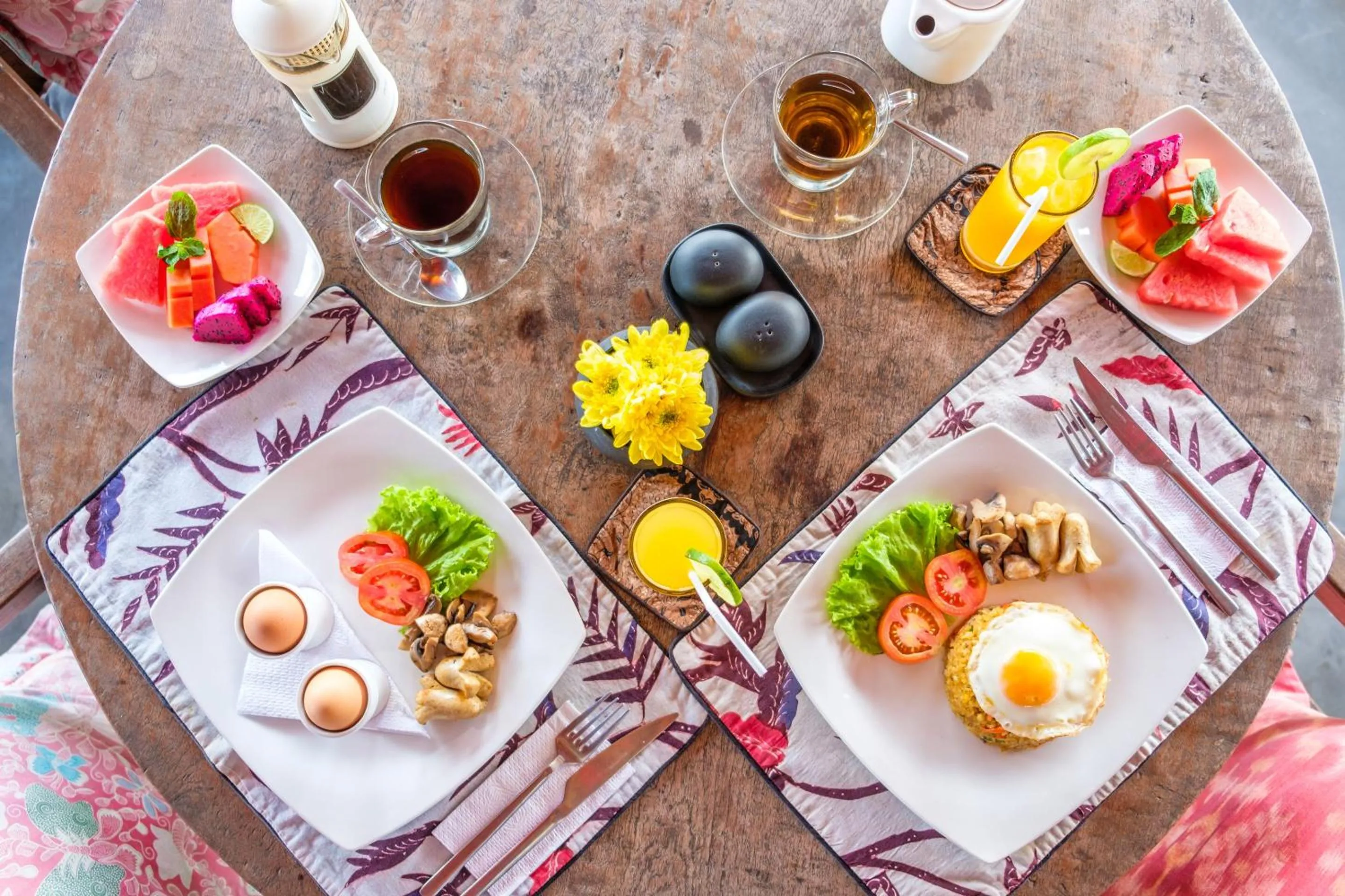 Food close-up in Kamar Kamar Boutique Hotel