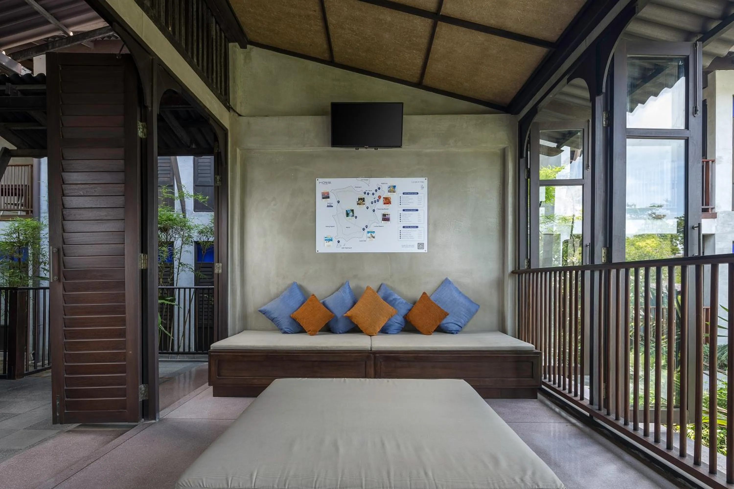 Lobby or reception, Bed in Homm Chura Samui