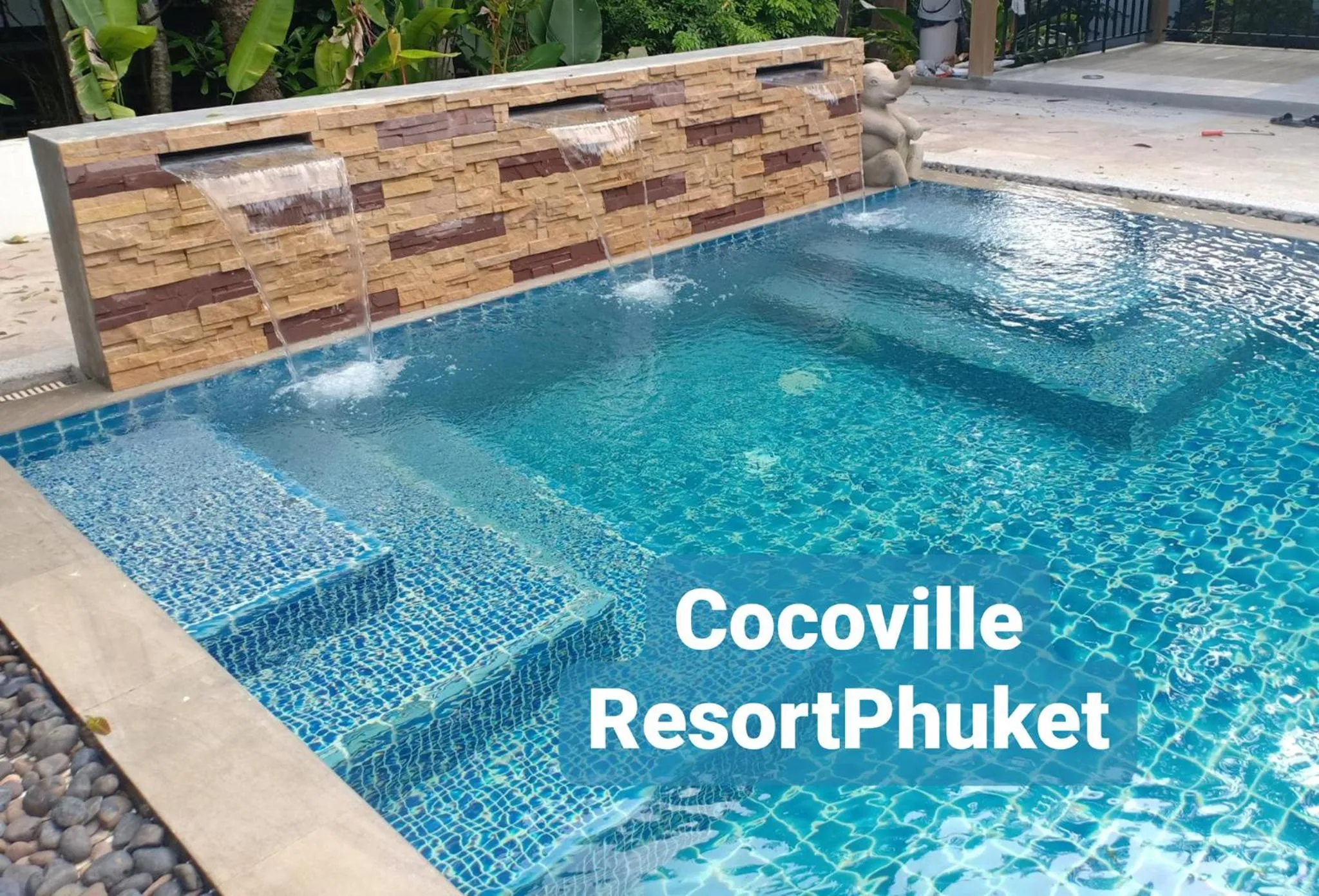 Swimming pool in Cocoville Phuket - SHA Plus
