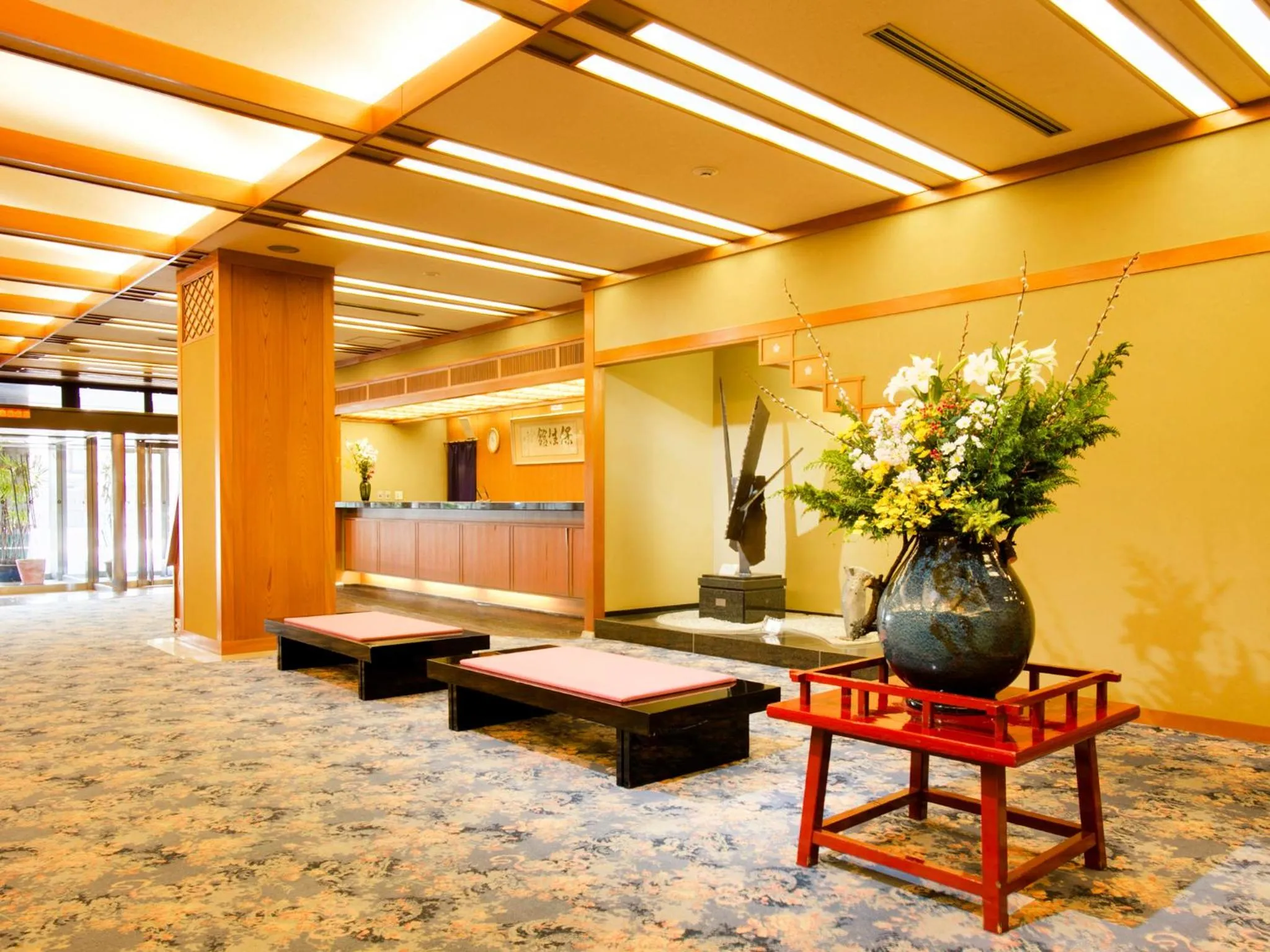 Lobby or reception in Hoseikan
