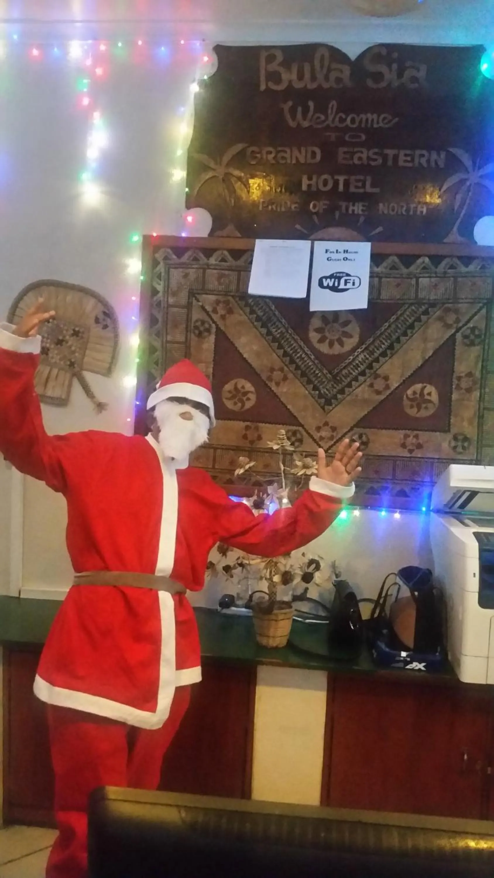 Evening entertainment in Grand Eastern Hotel