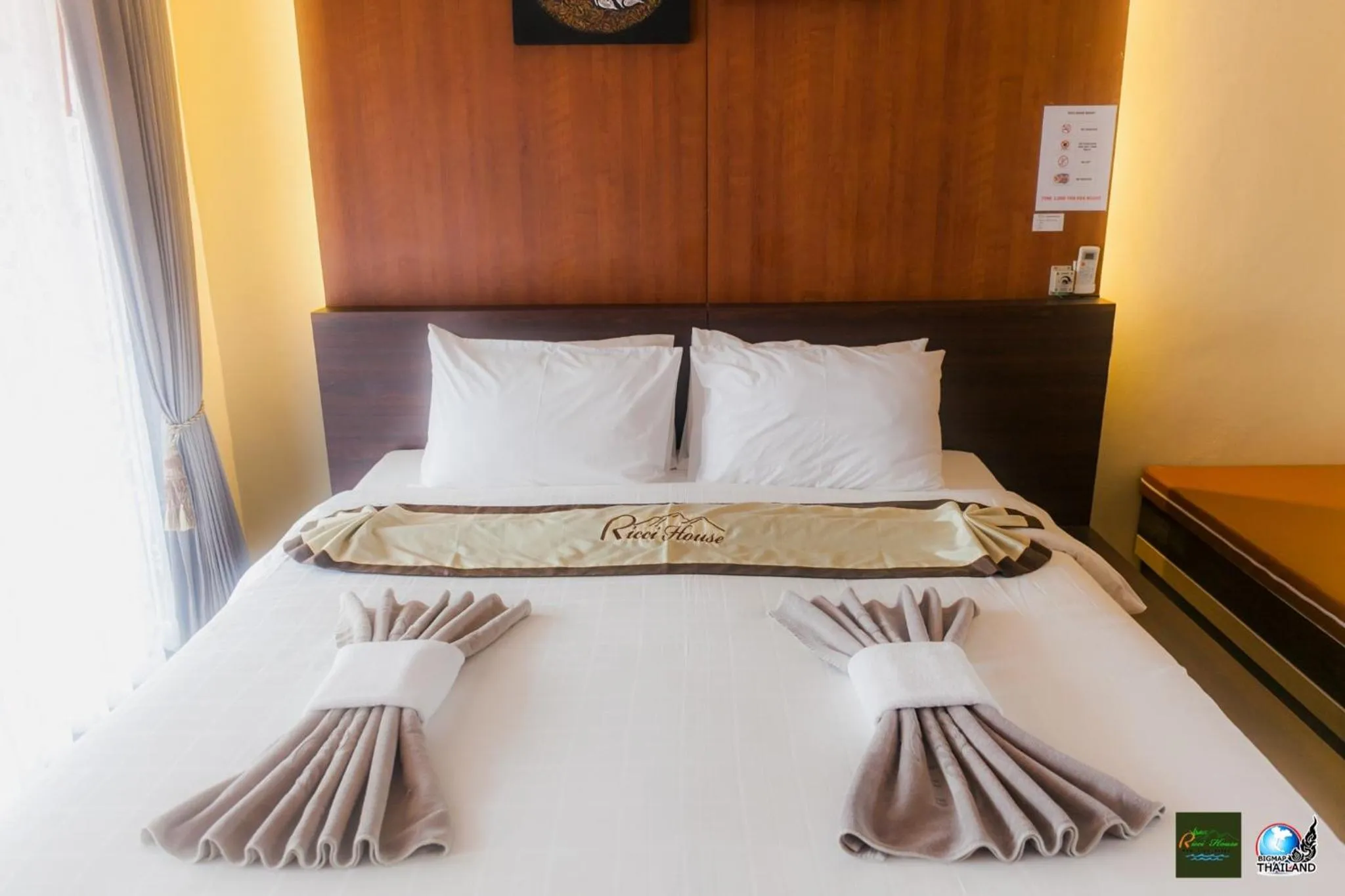 Bed in Ricci House Resort