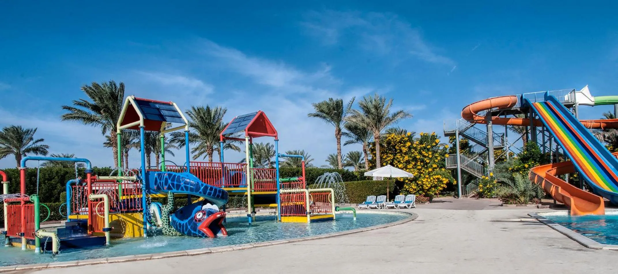 Aqua park in Continental Plaza Beach Resort