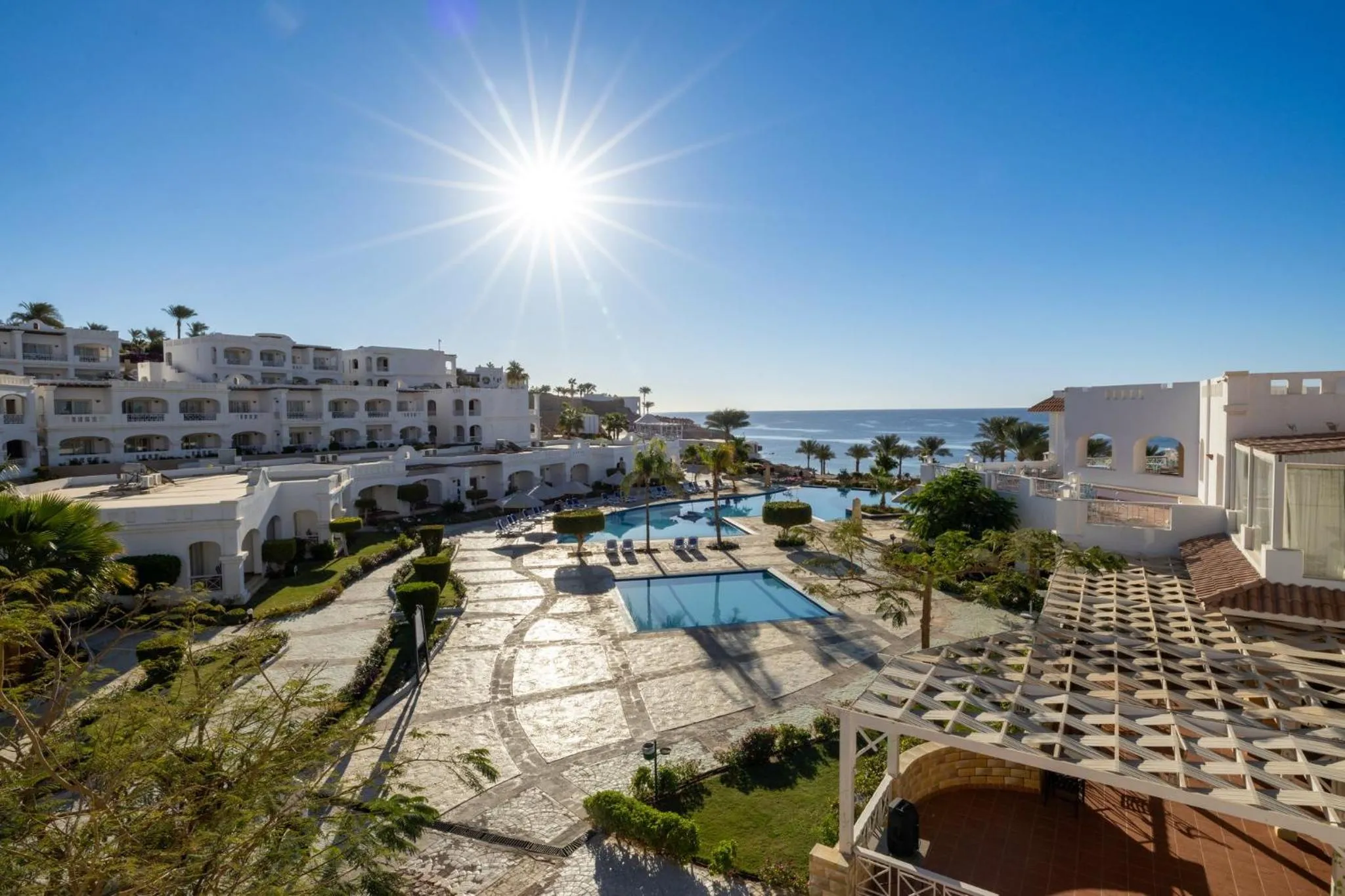 Property building in Continental Plaza Beach Resort