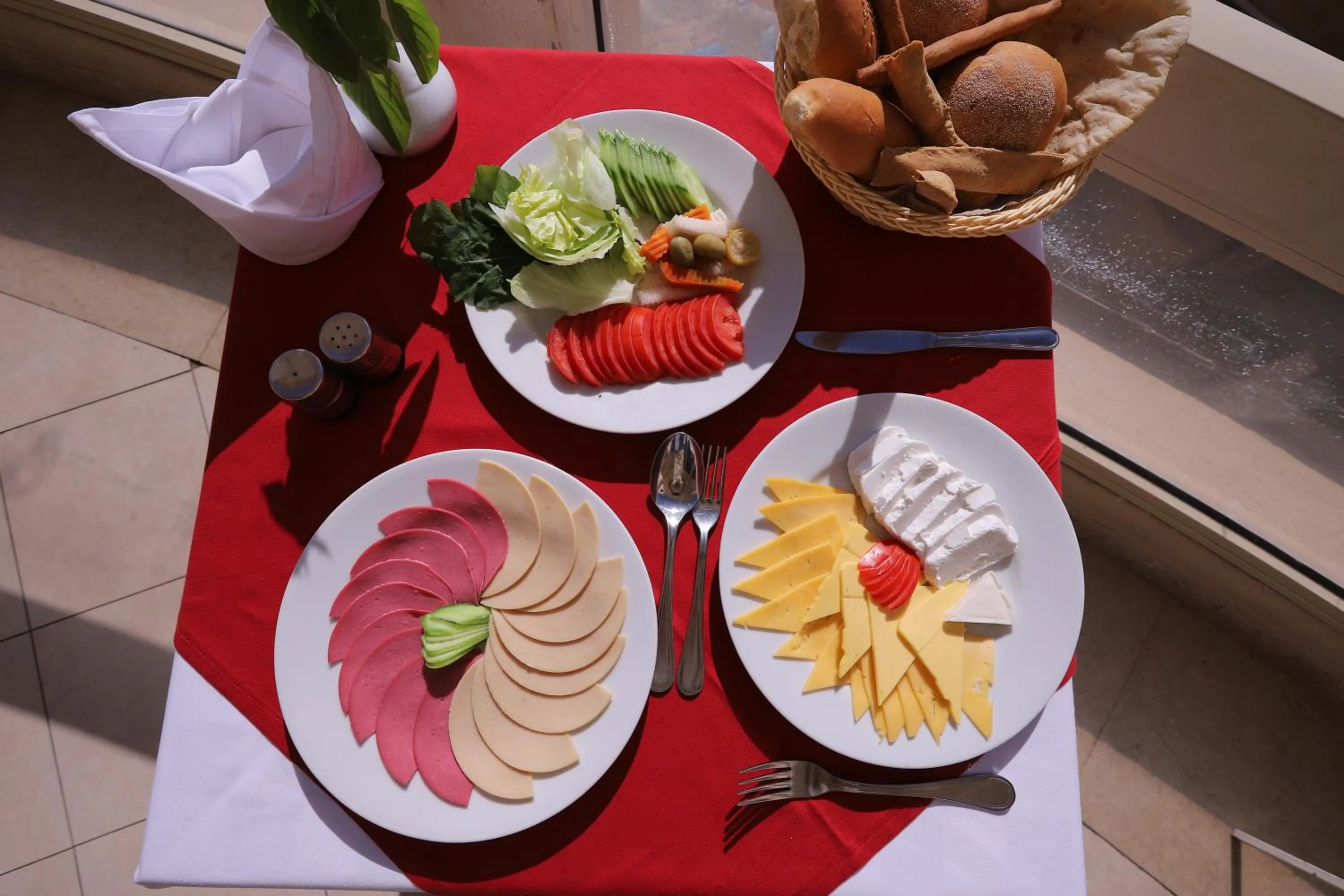 Breakfast in Continental Plaza Beach Resort