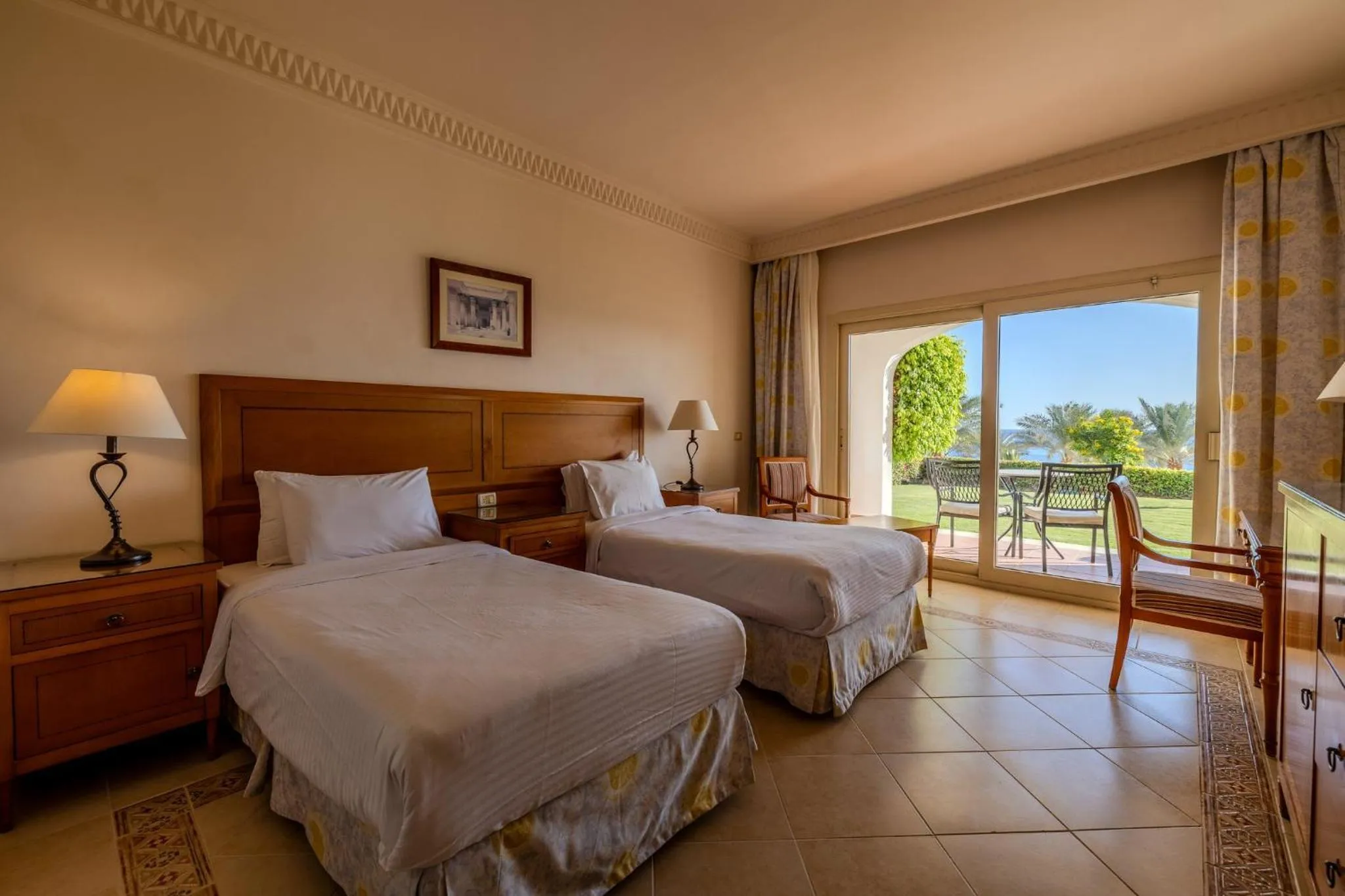 Photo of the whole room, Bed in Continental Plaza Beach Resort