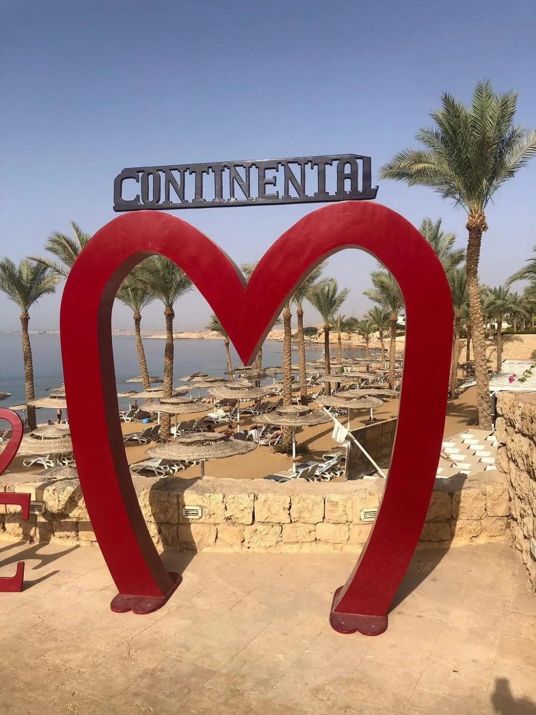 Beach in Continental Plaza Beach Resort