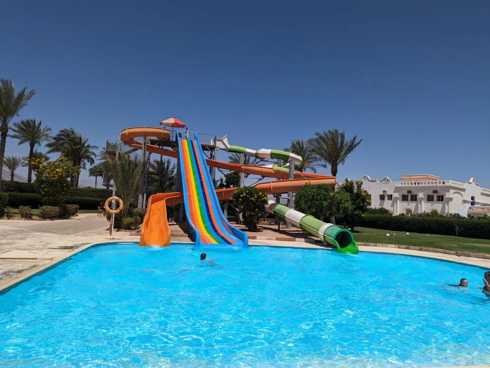 Aqua park in Continental Plaza Beach Resort