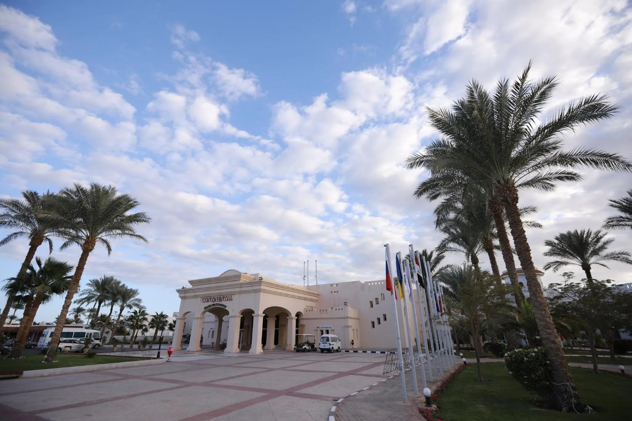 Property building in Continental Plaza Beach Resort