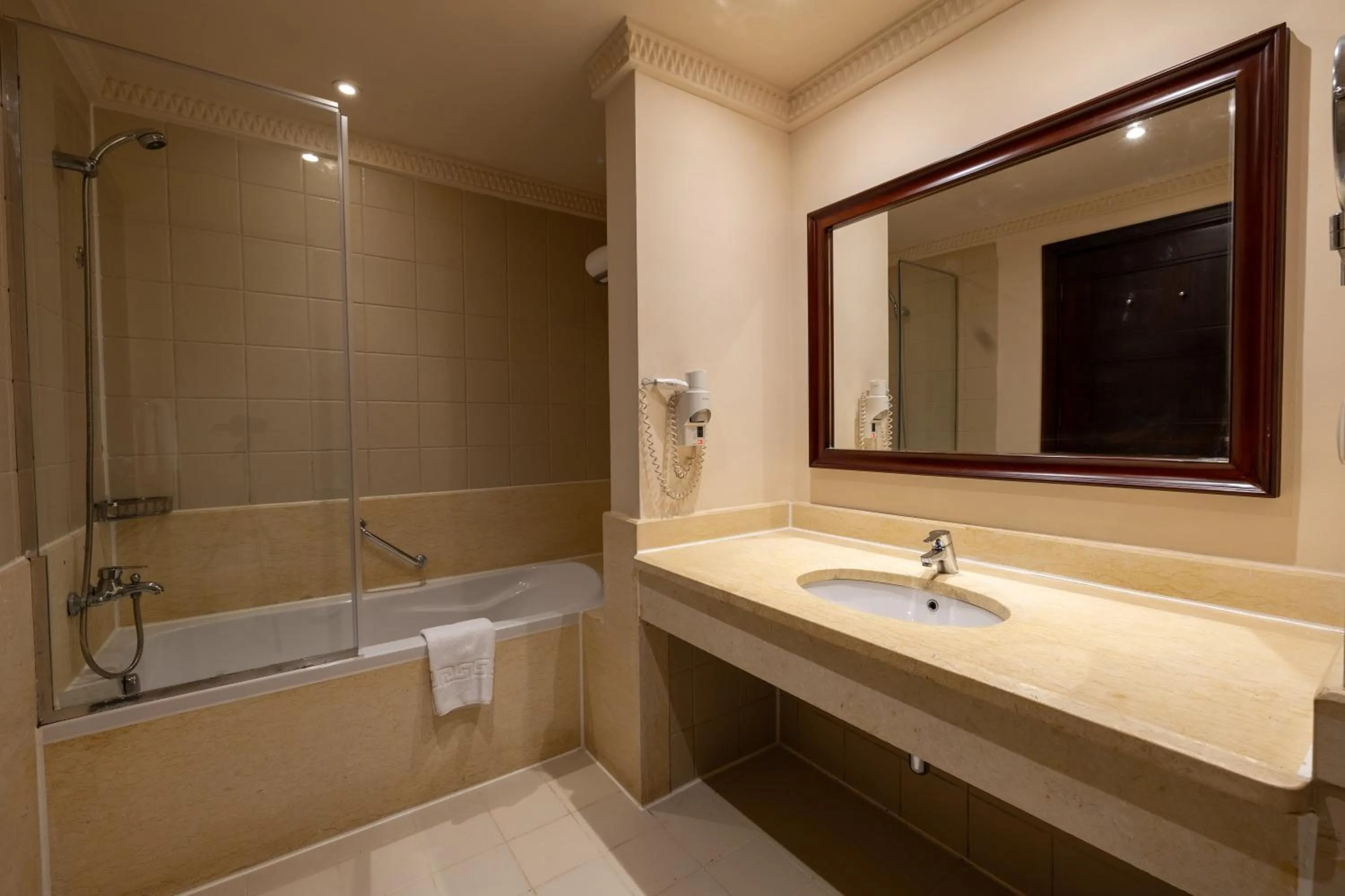 Bathroom in Continental Plaza Beach Resort