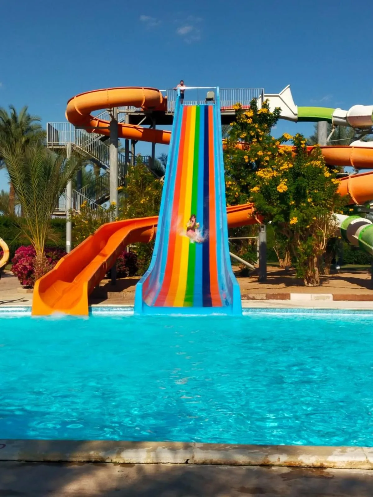Aqua park in Continental Plaza Beach Resort