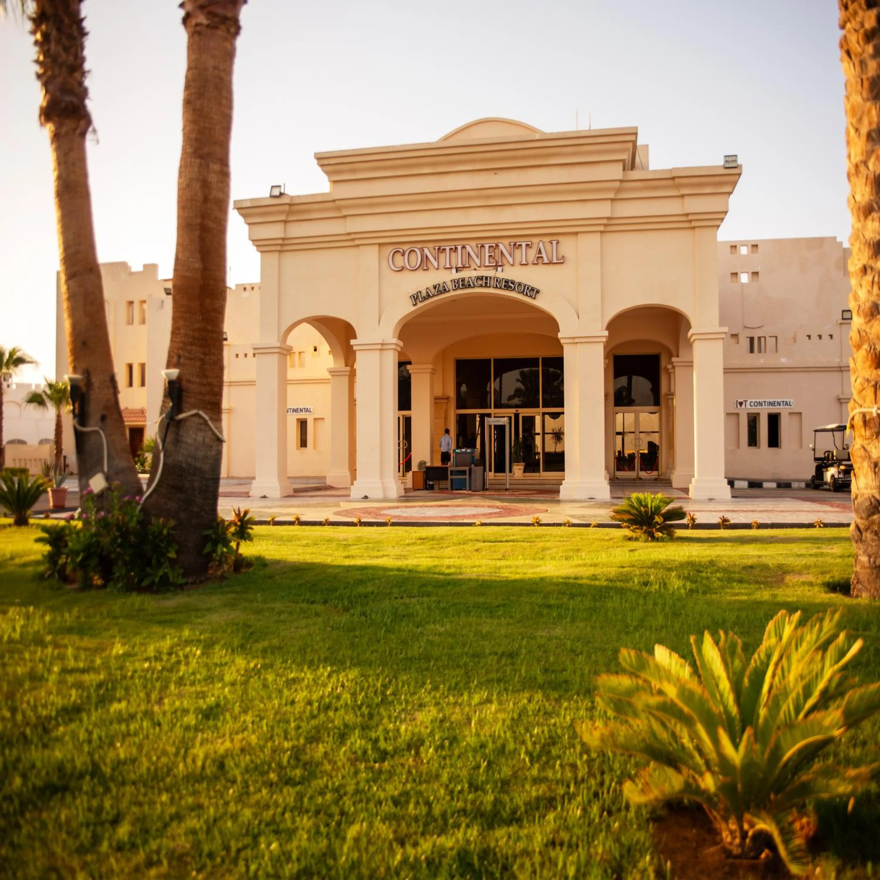 Property building in Continental Plaza Beach Resort