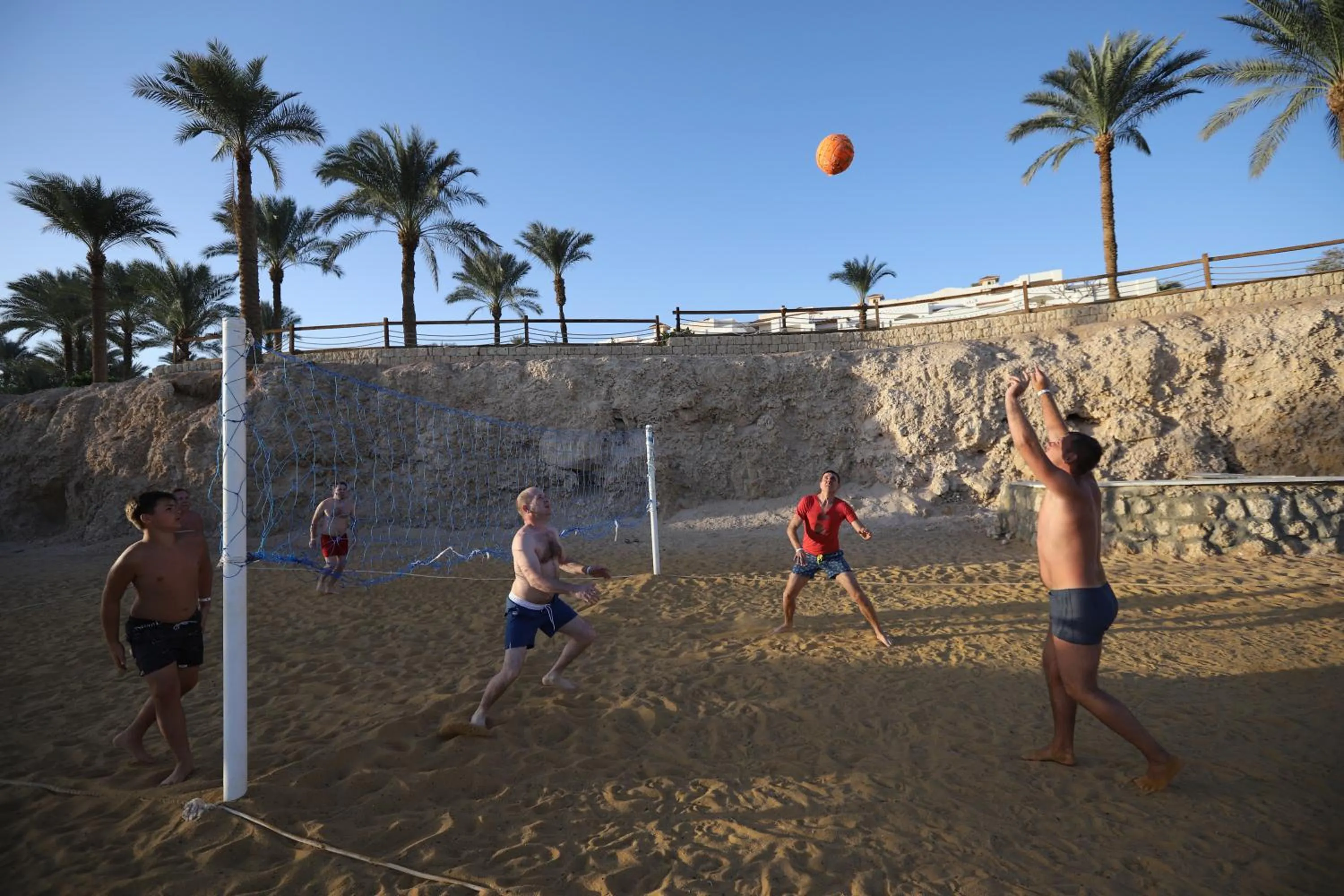 Beach in Continental Plaza Beach Resort