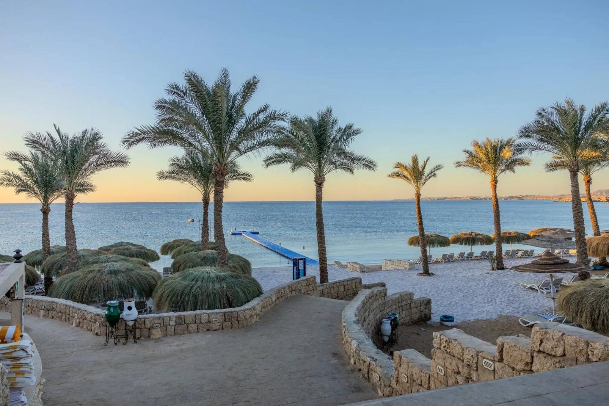 Beach in Continental Plaza Beach Resort