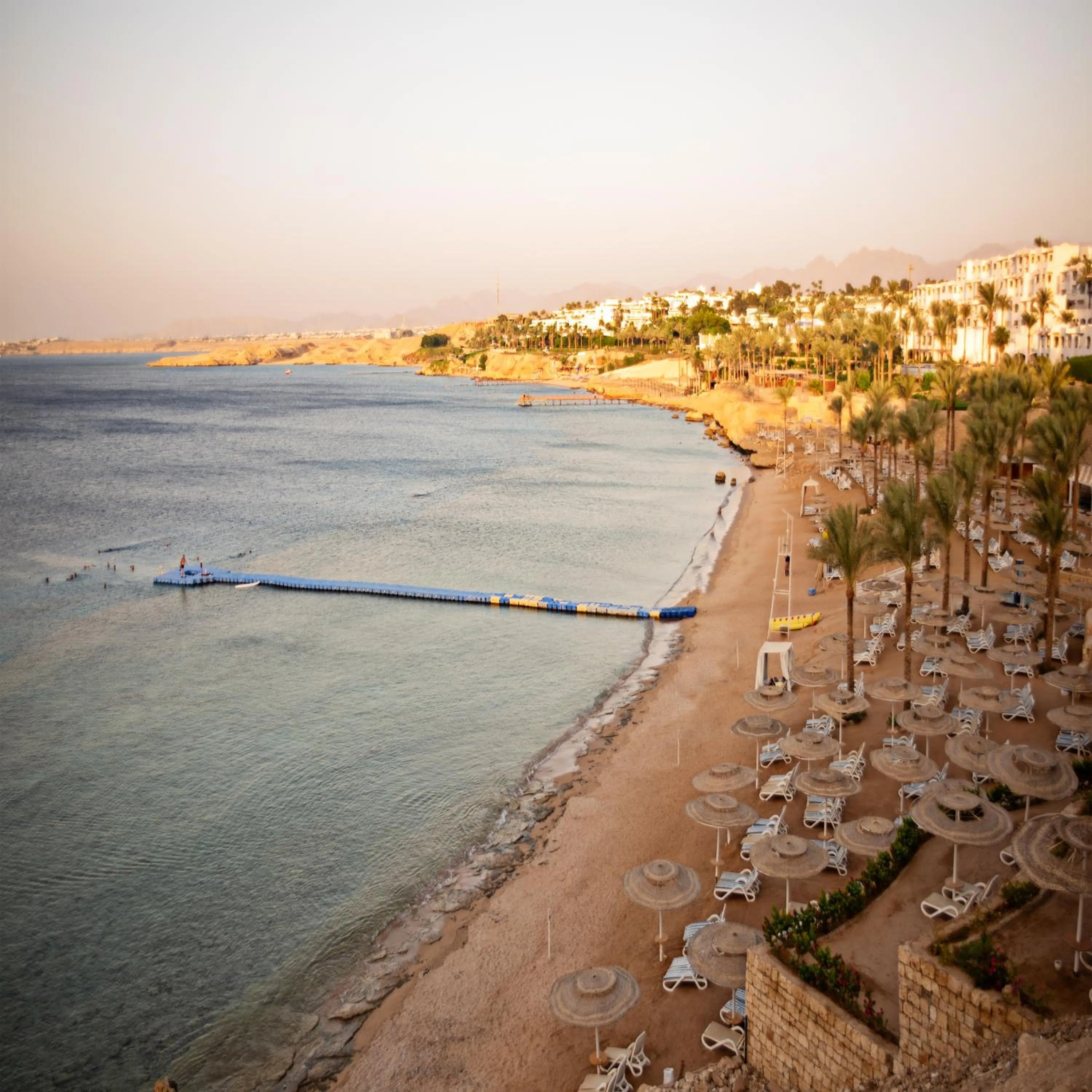 Beach in Continental Plaza Beach Resort