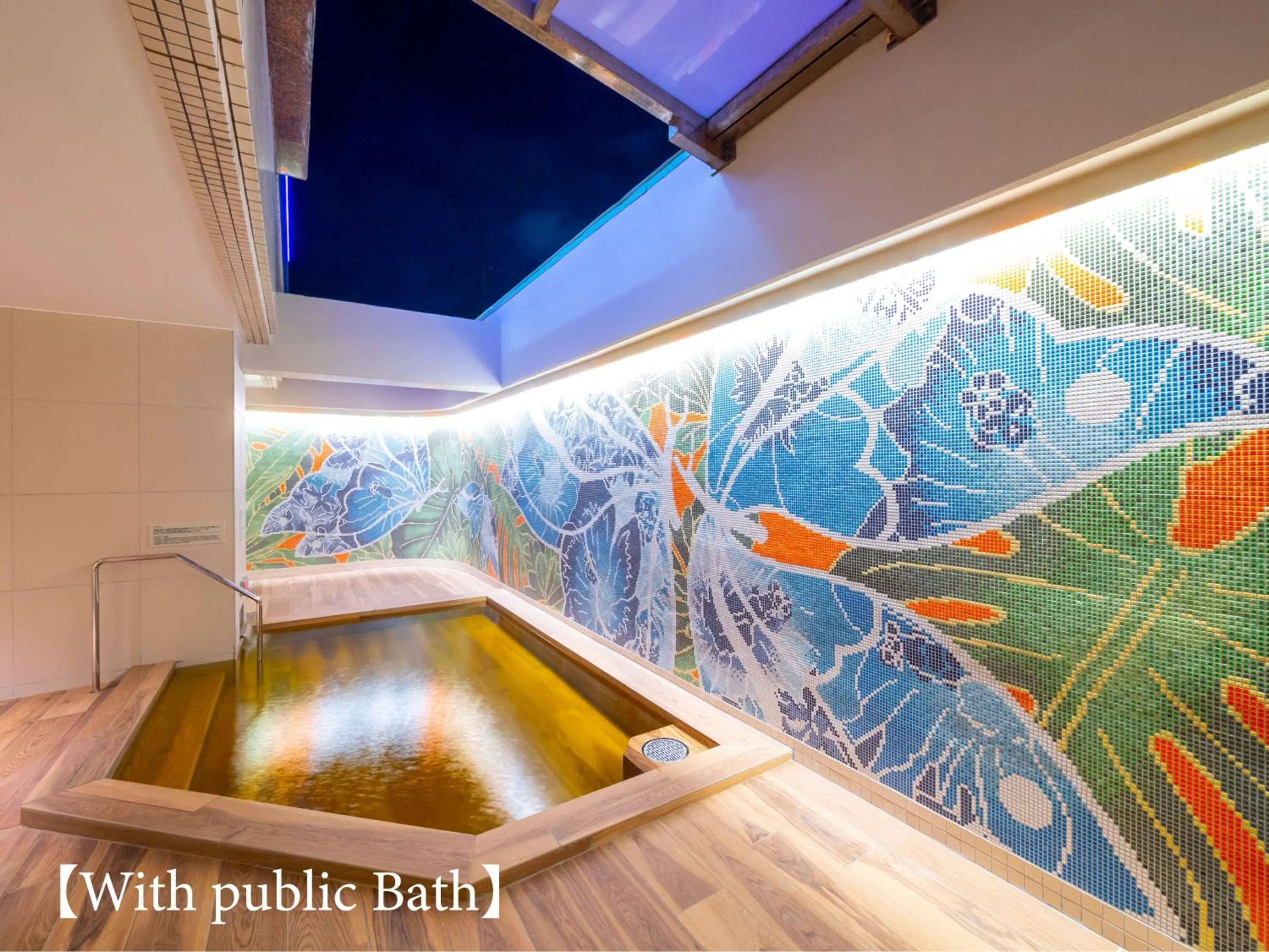 Hot Spring Bath in Loisir Hotel Naha