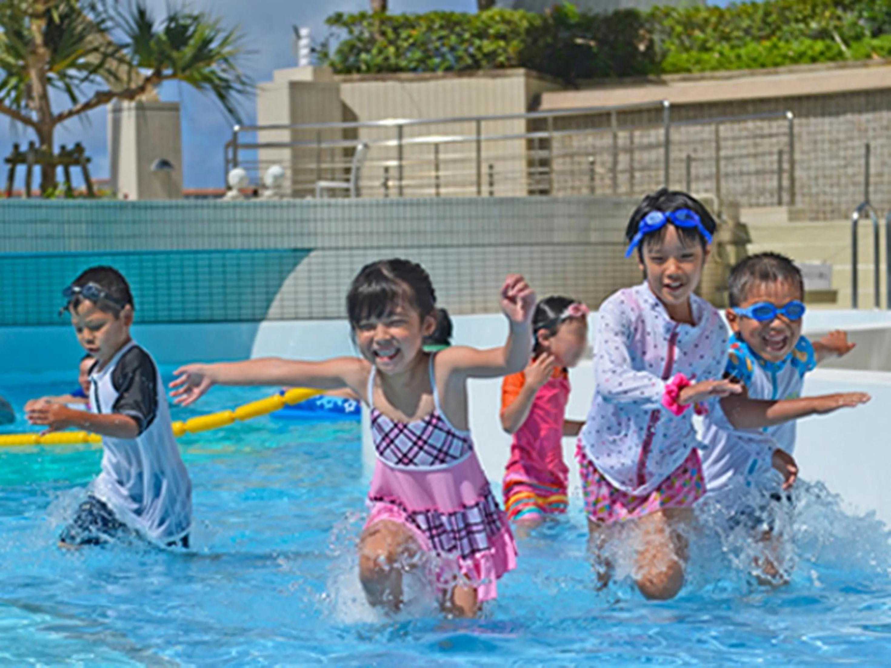 Swimming pool in Loisir Hotel Naha