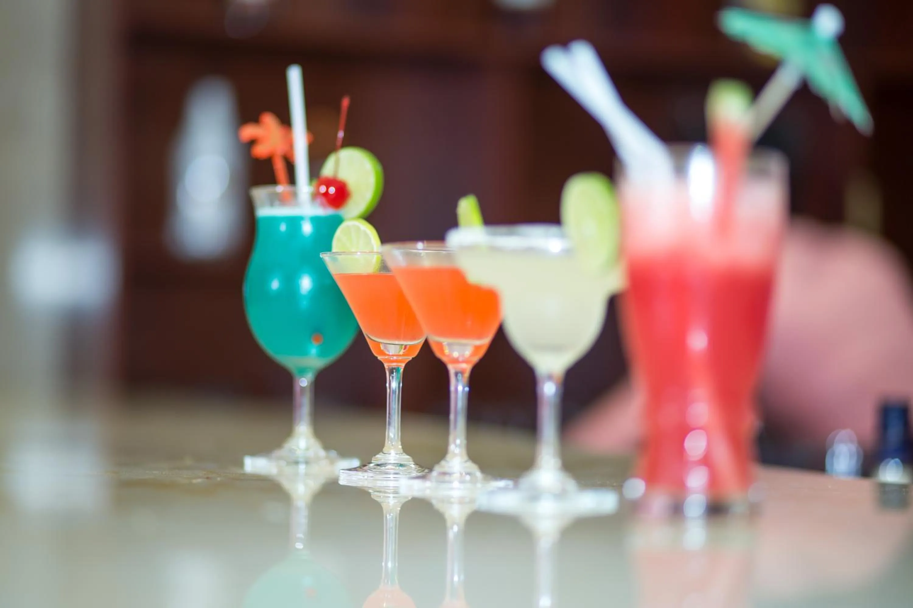 Drinks in Paksong Danngarm Hotel