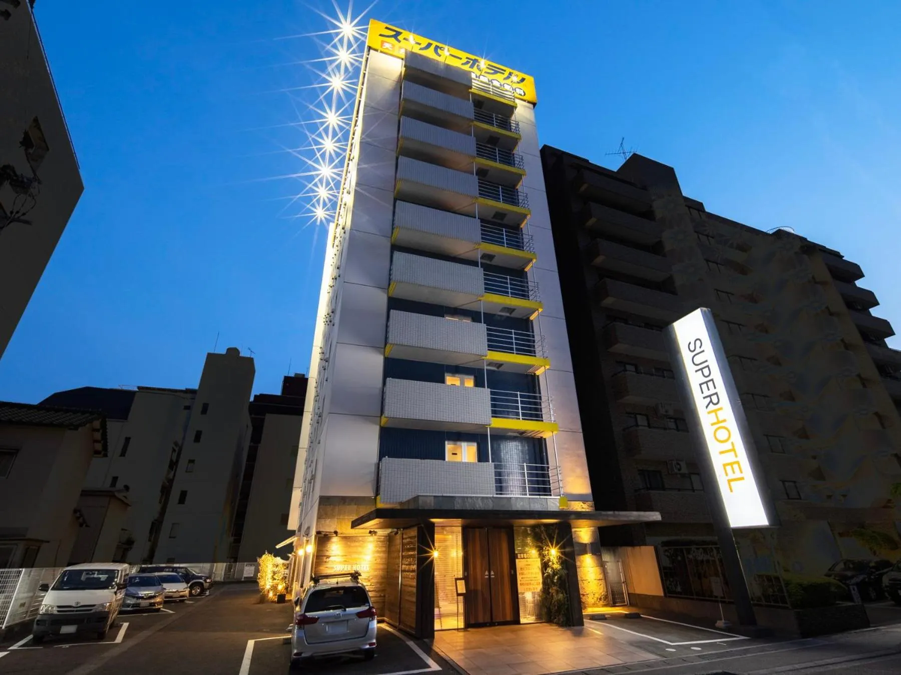 Property building in Super Hotel Kochi