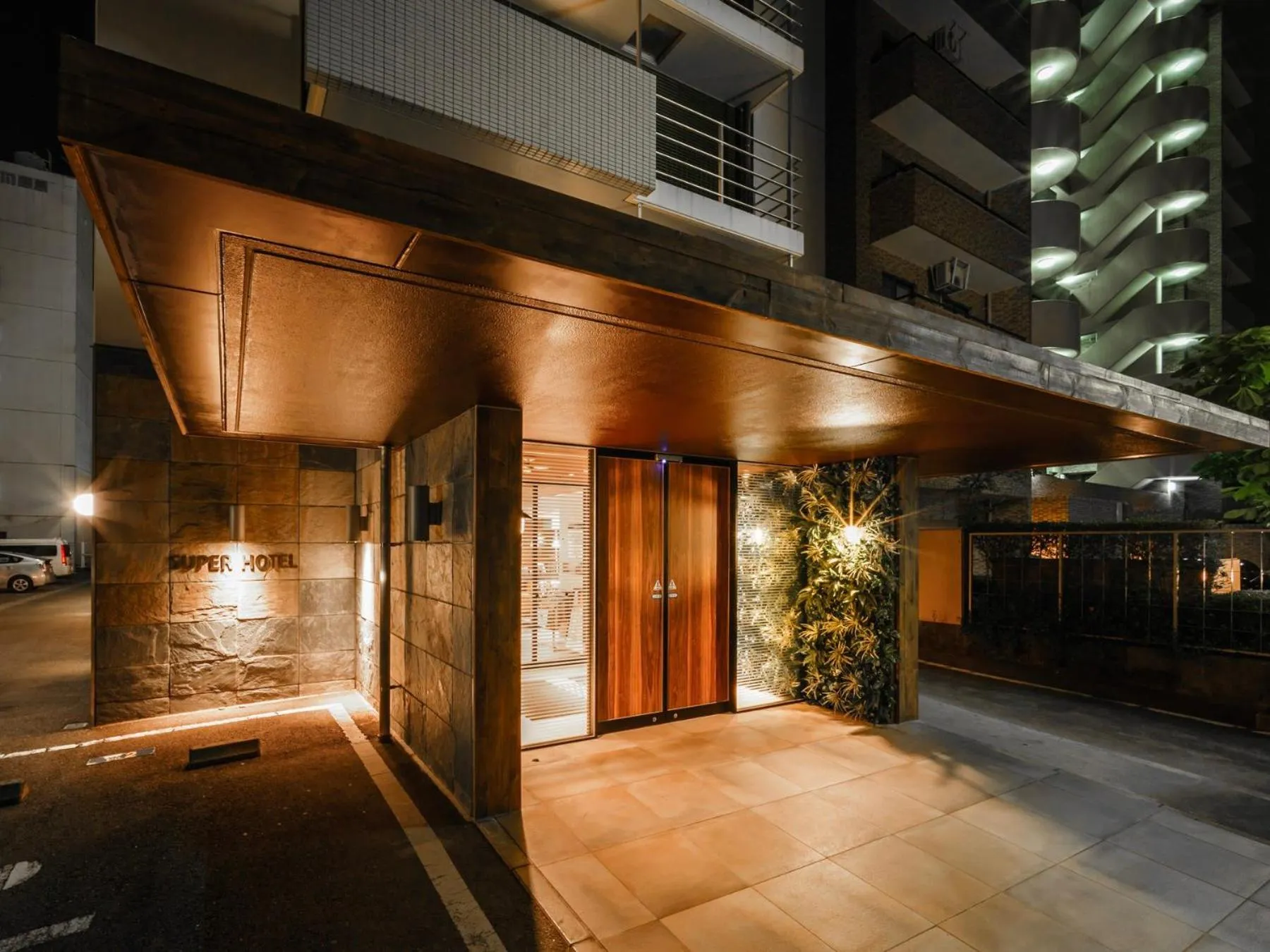 Property building in Super Hotel Kochi