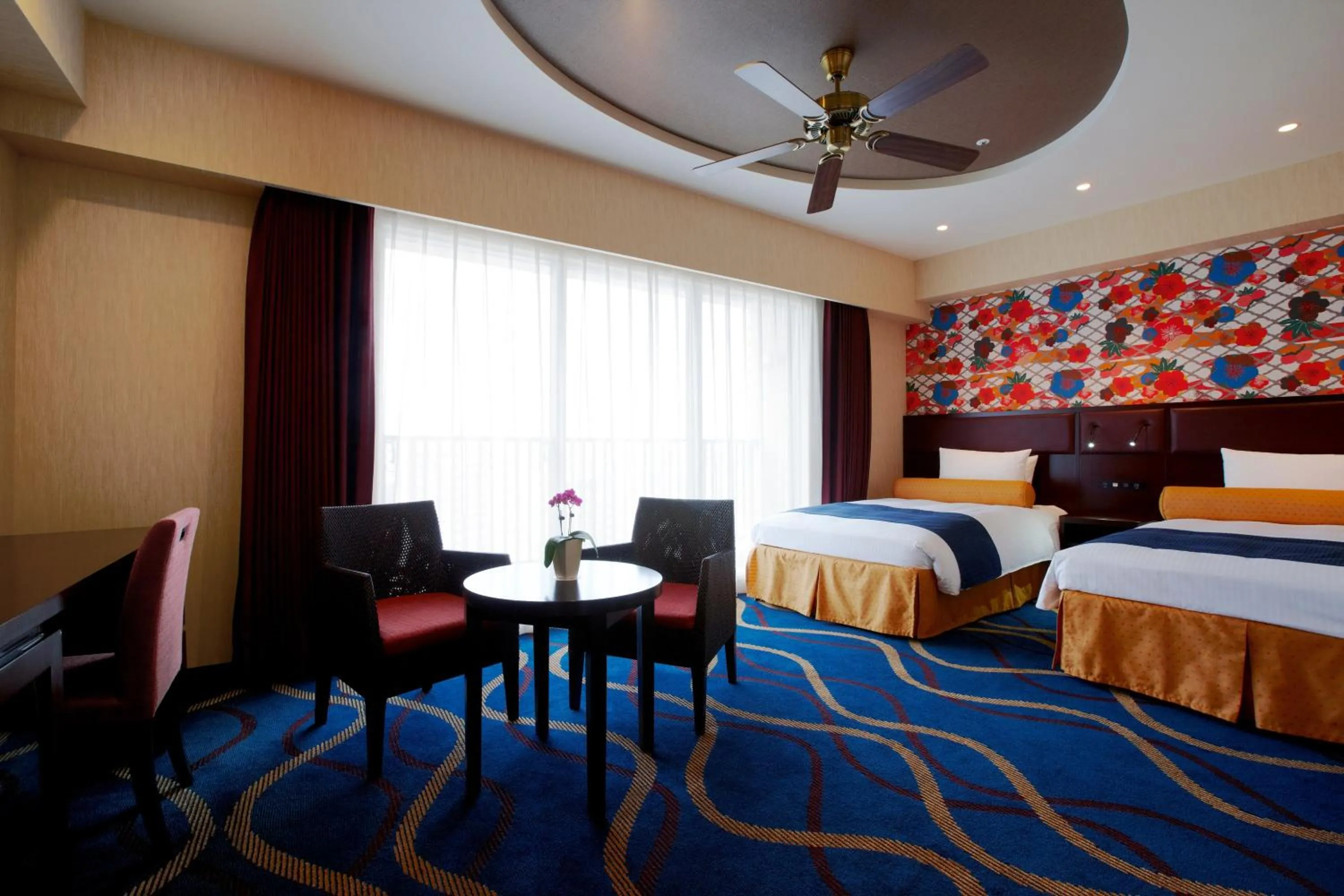 Bed in Loisir Spa Tower Naha