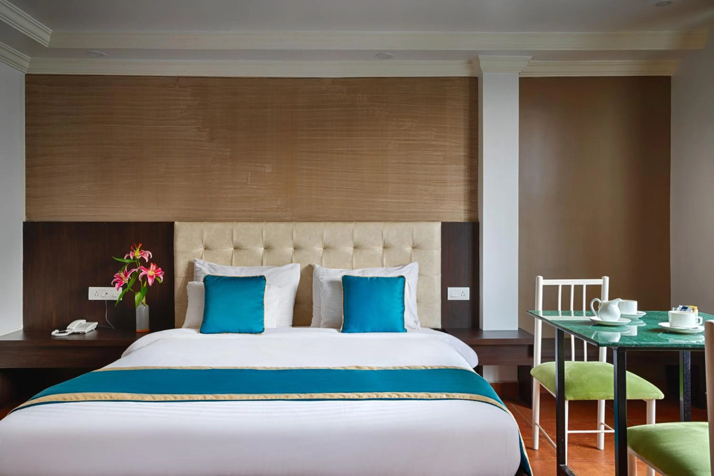 Bed in Ziva Suites - A Botique Hotel