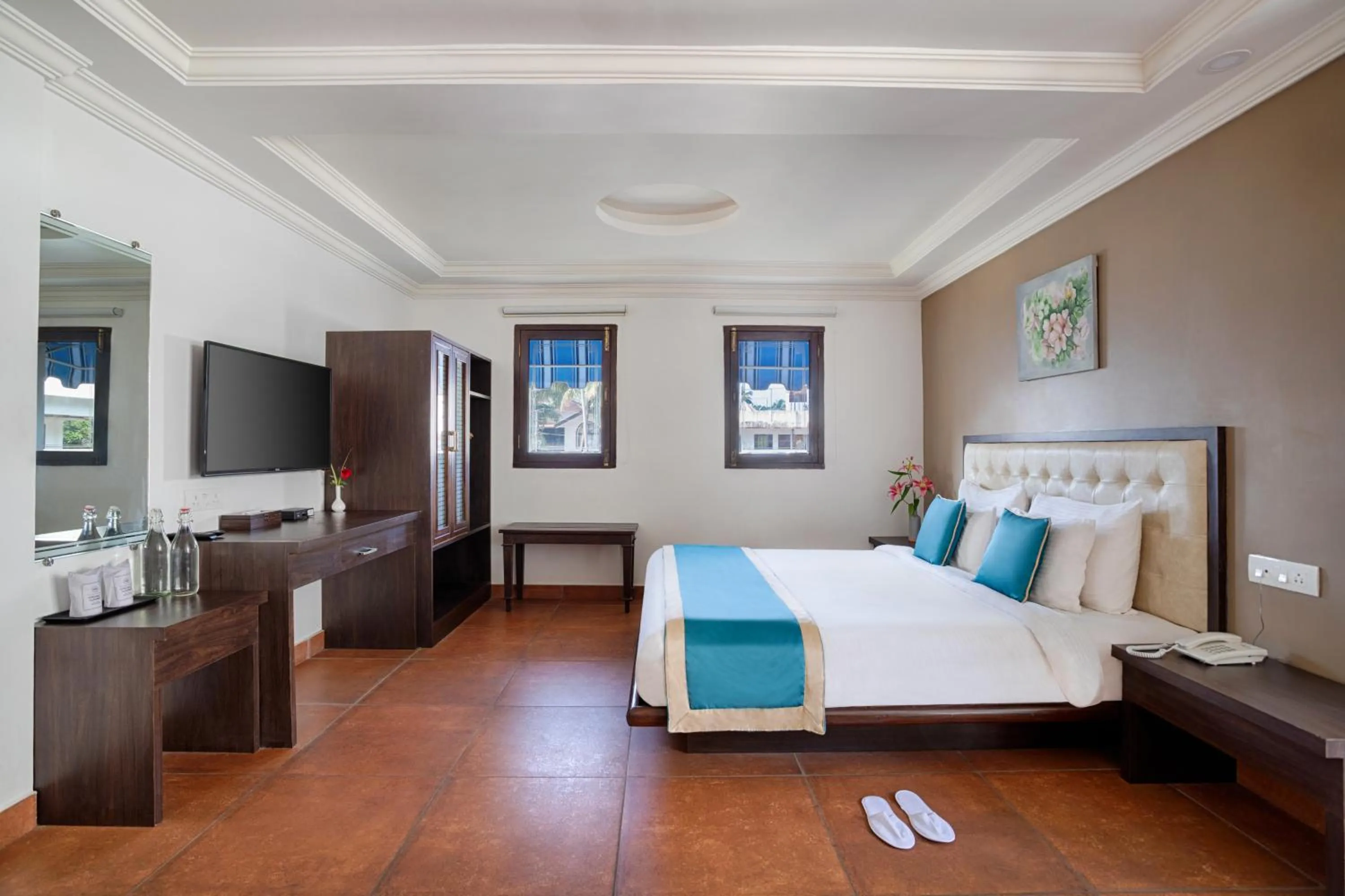 Bed in Ziva Suites - A Botique Hotel