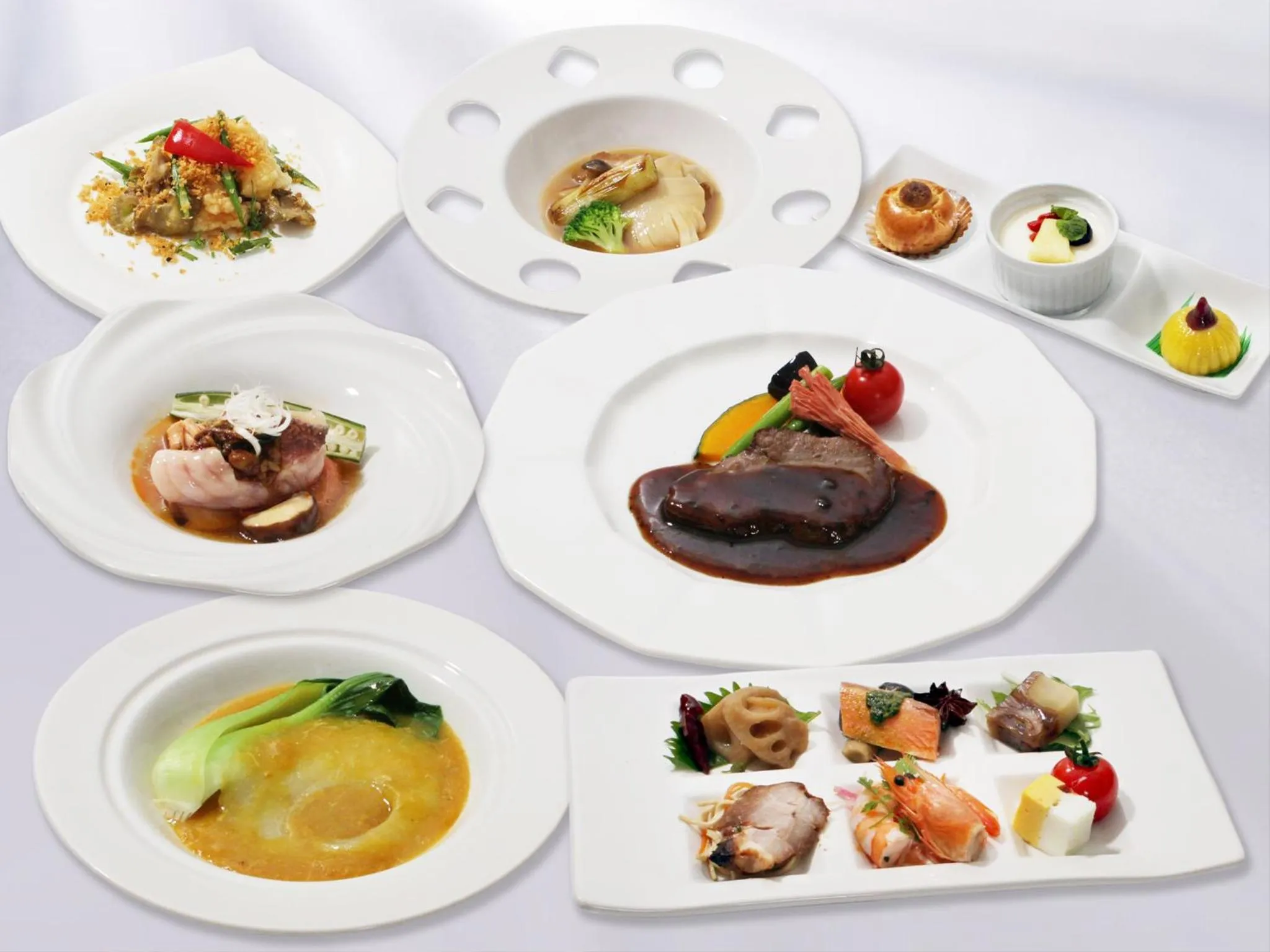 Meals in Hotel Crown Palais Chiryu