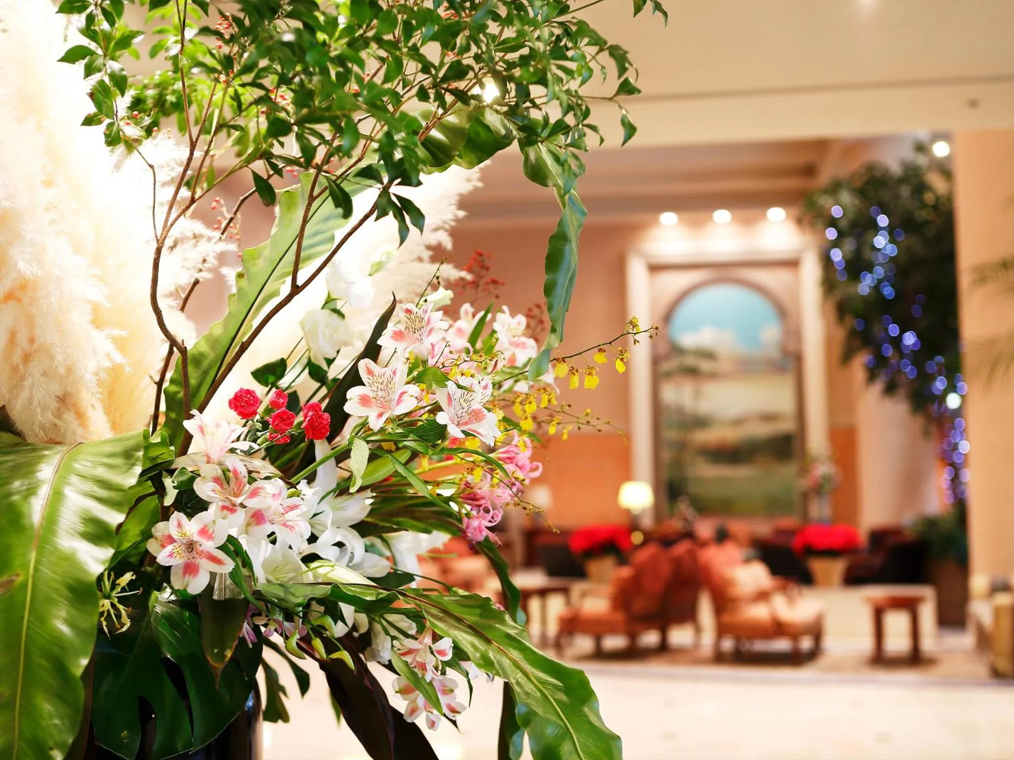 Lobby or reception in Hotel Crown Palais Chiryu