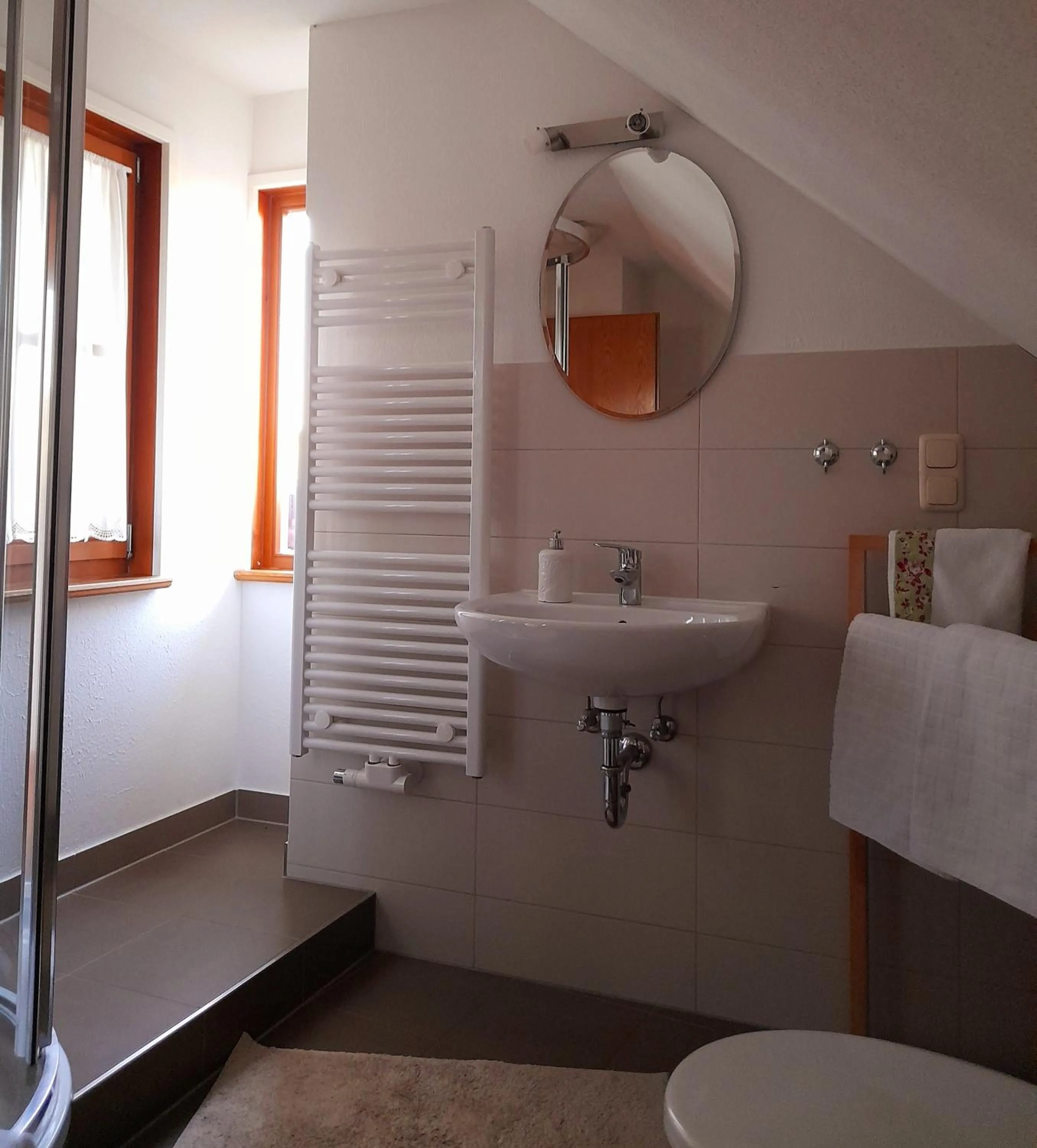 Bathroom, Bed in Bauernhof Wagner
