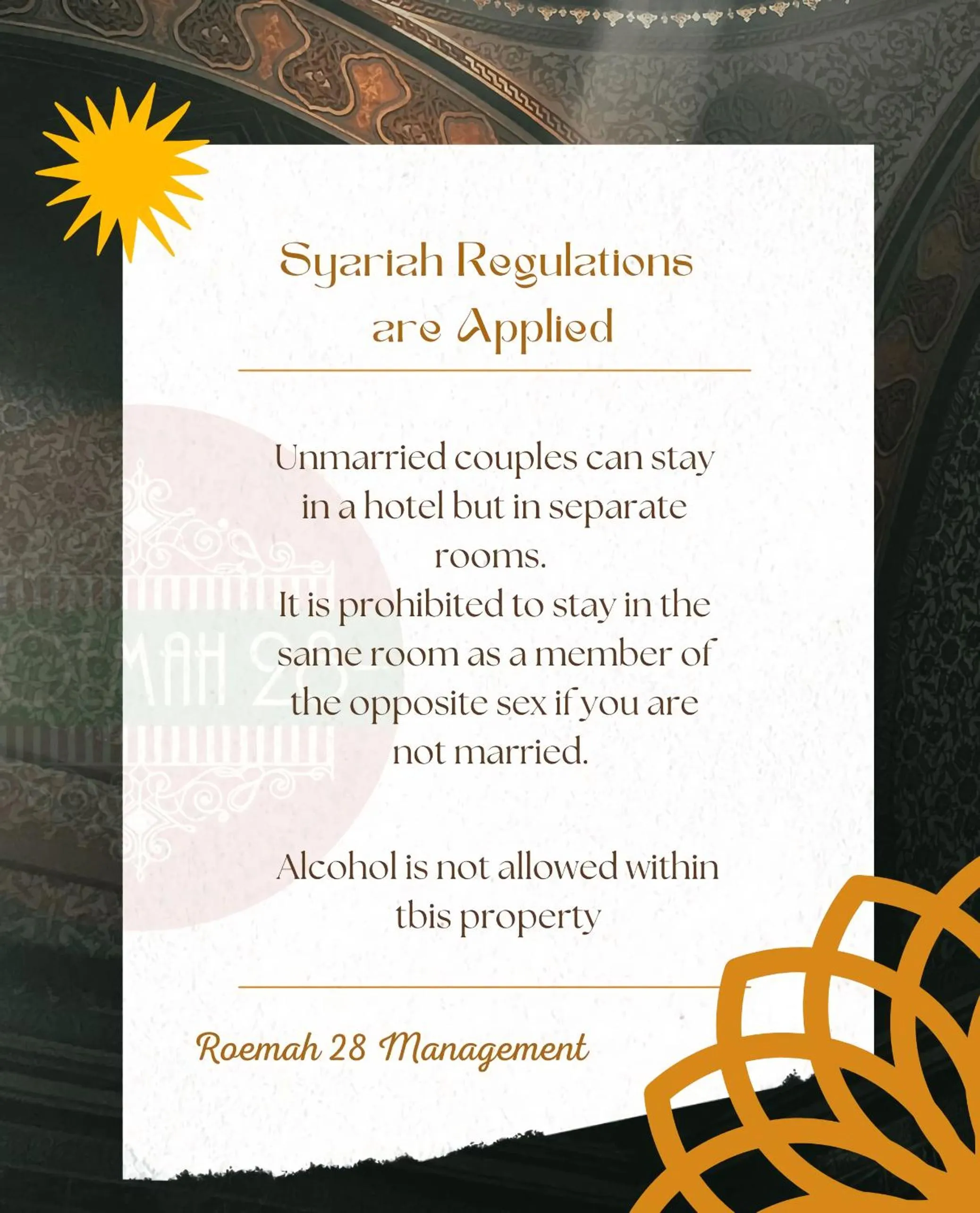 Logo/Certificate/Sign in Roemah 28 Syariah