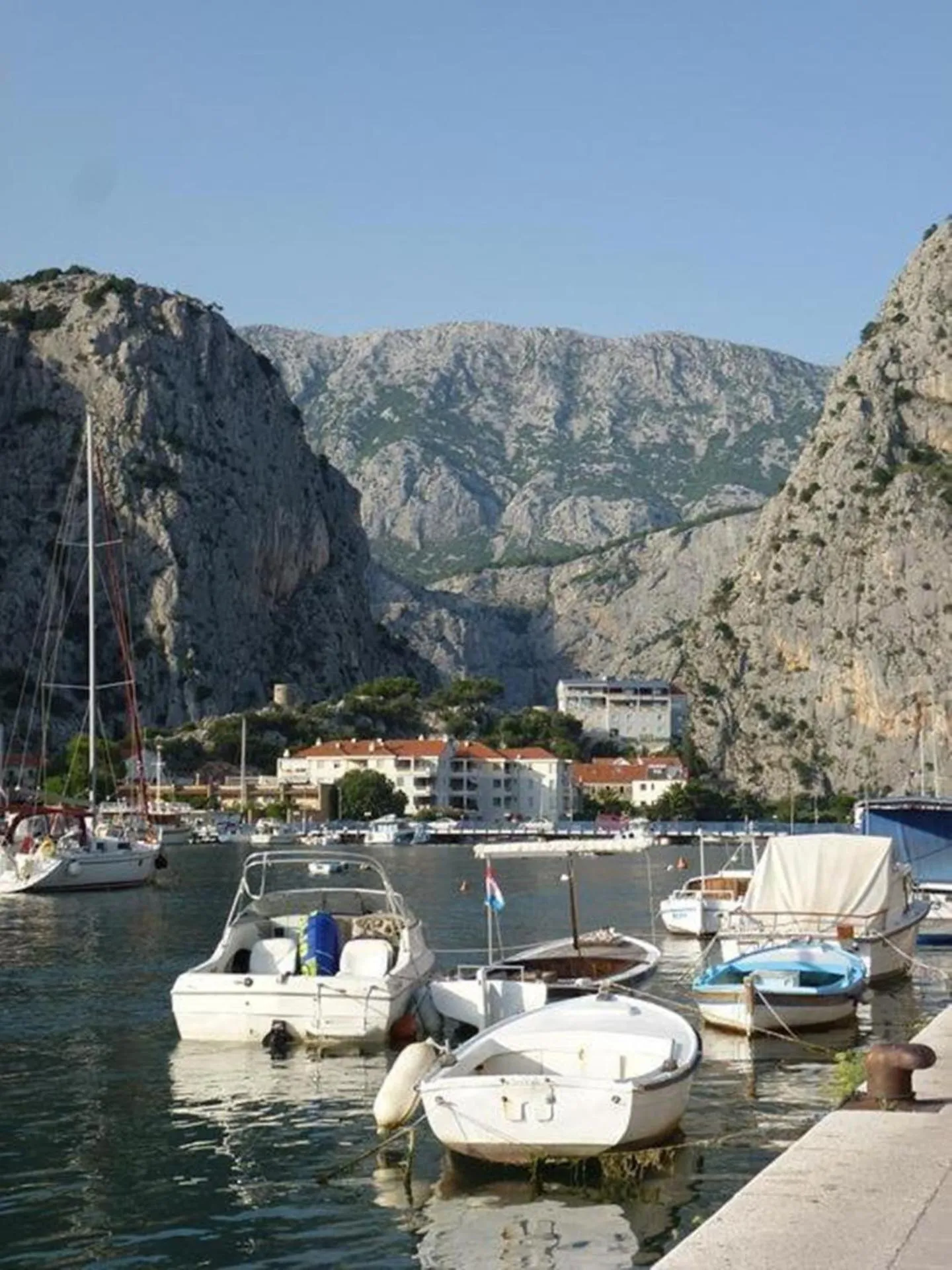 Nearby landmark in Villa Mama - Traditional Apartments in Omis, free parking