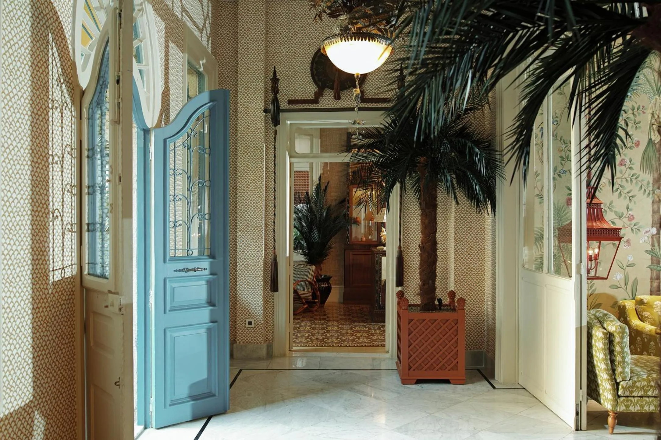 Lobby or reception in Albergo Hotel