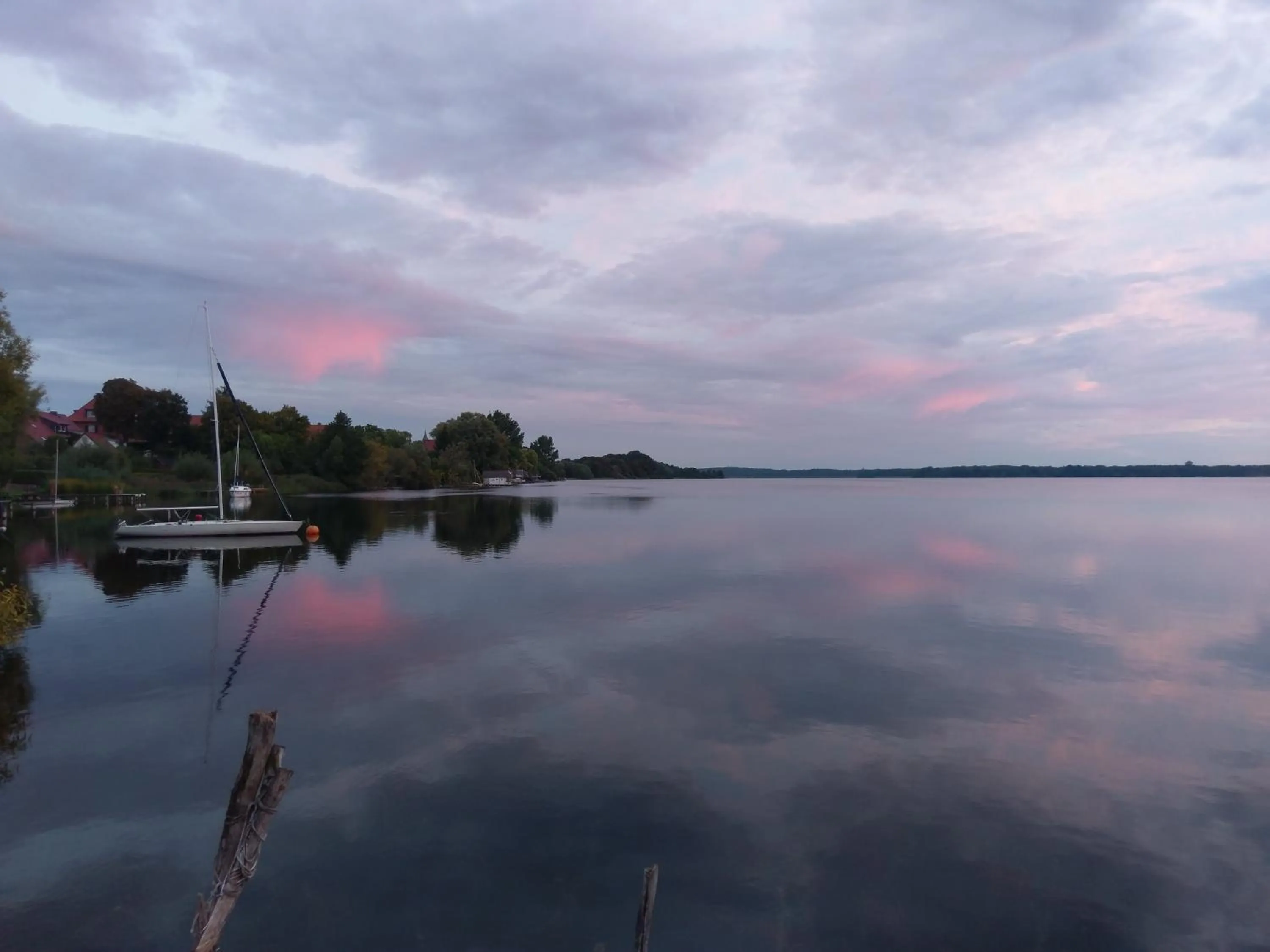 Natural landscape in Hotel Garni "Villa am Schaalsee"