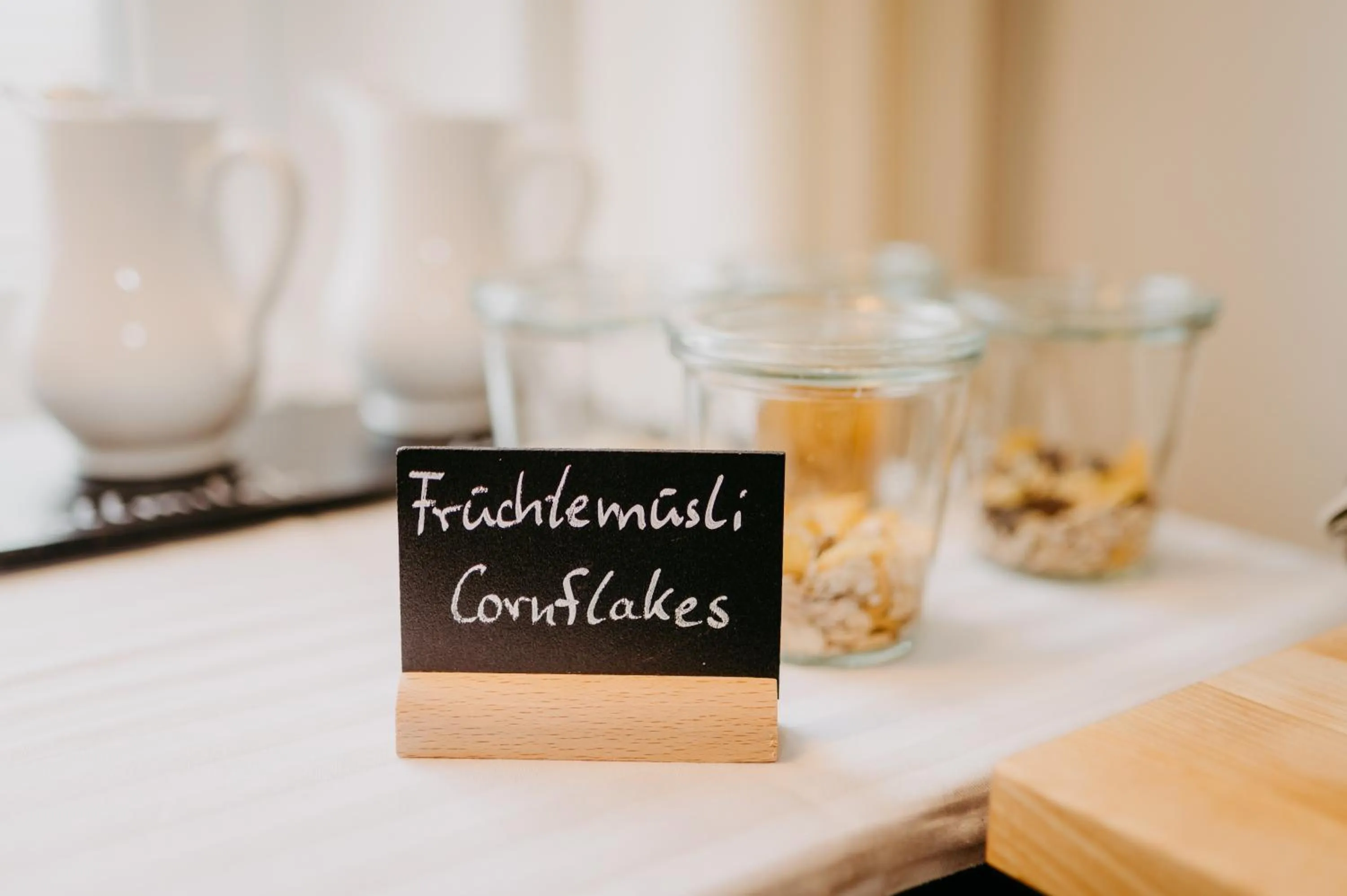 Breakfast in Hotel Garni "Villa am Schaalsee"