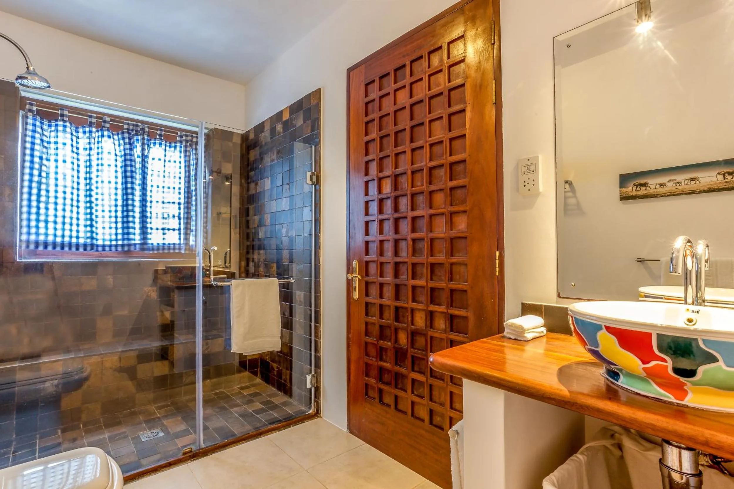 Bathroom in Tequila Sunrise Beach Cabana - Diani Beach