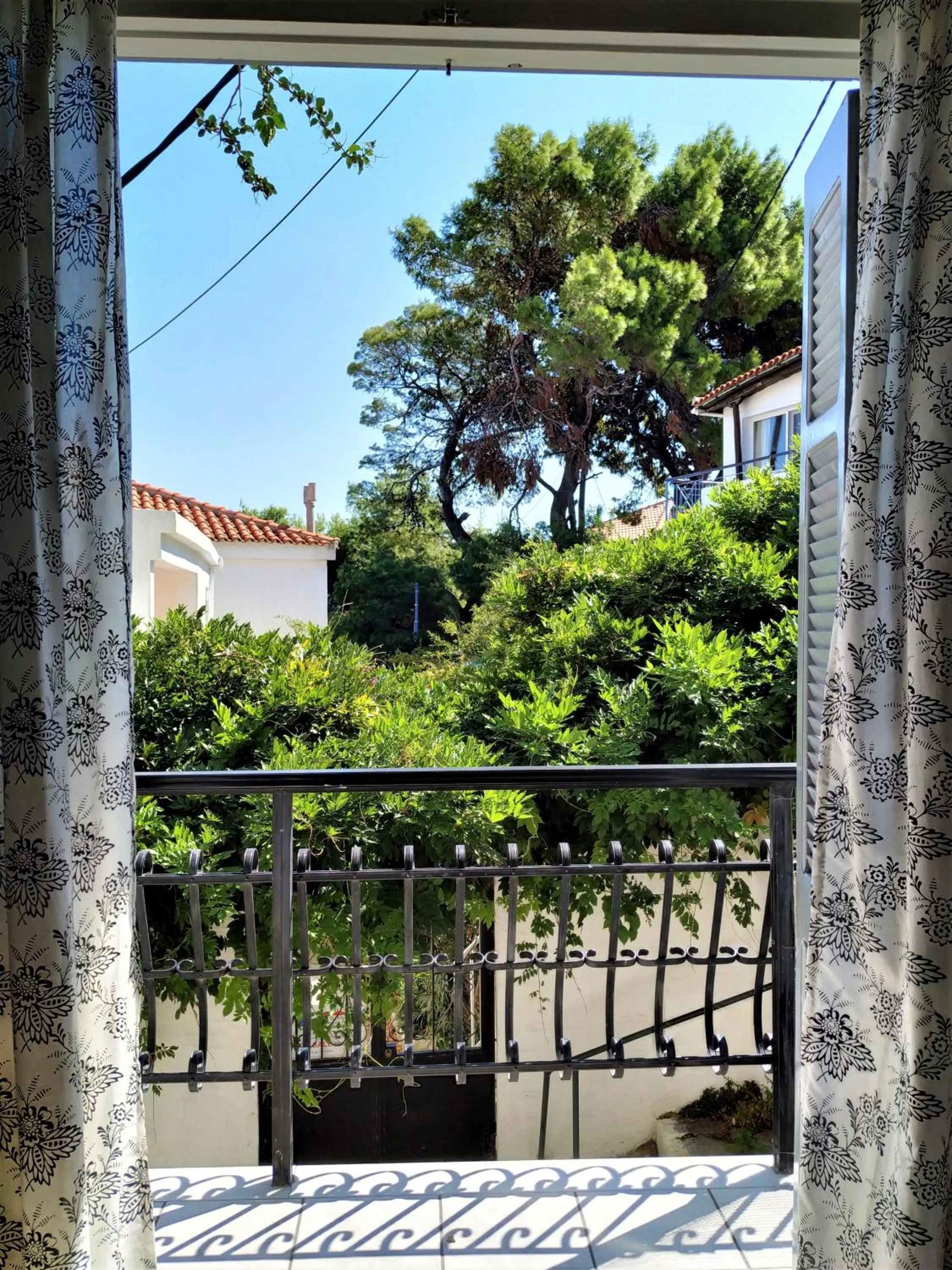 Balcony/Terrace in Argo Pension