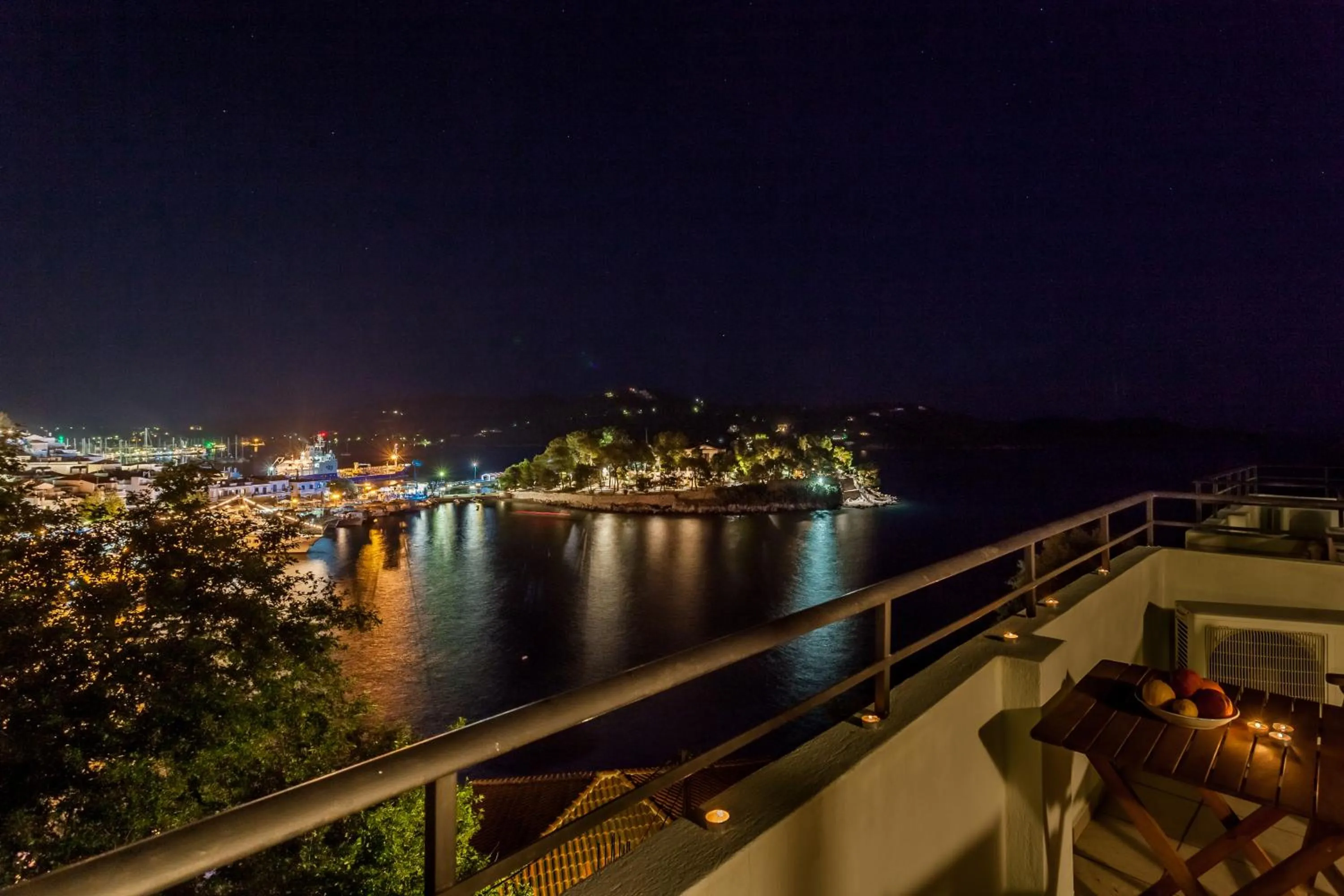 Balcony/Terrace in Argo Pension