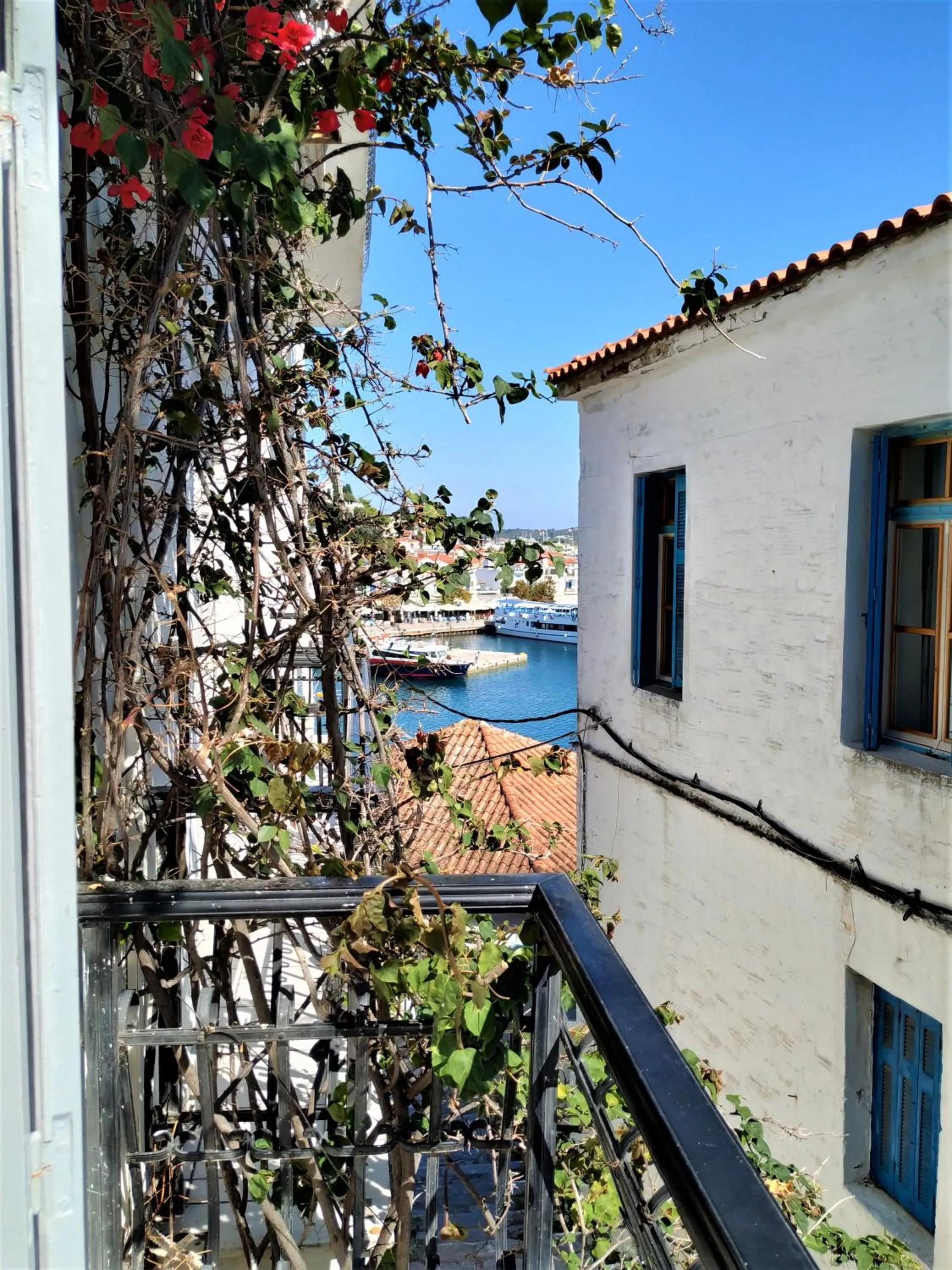 Balcony/Terrace in Argo Pension