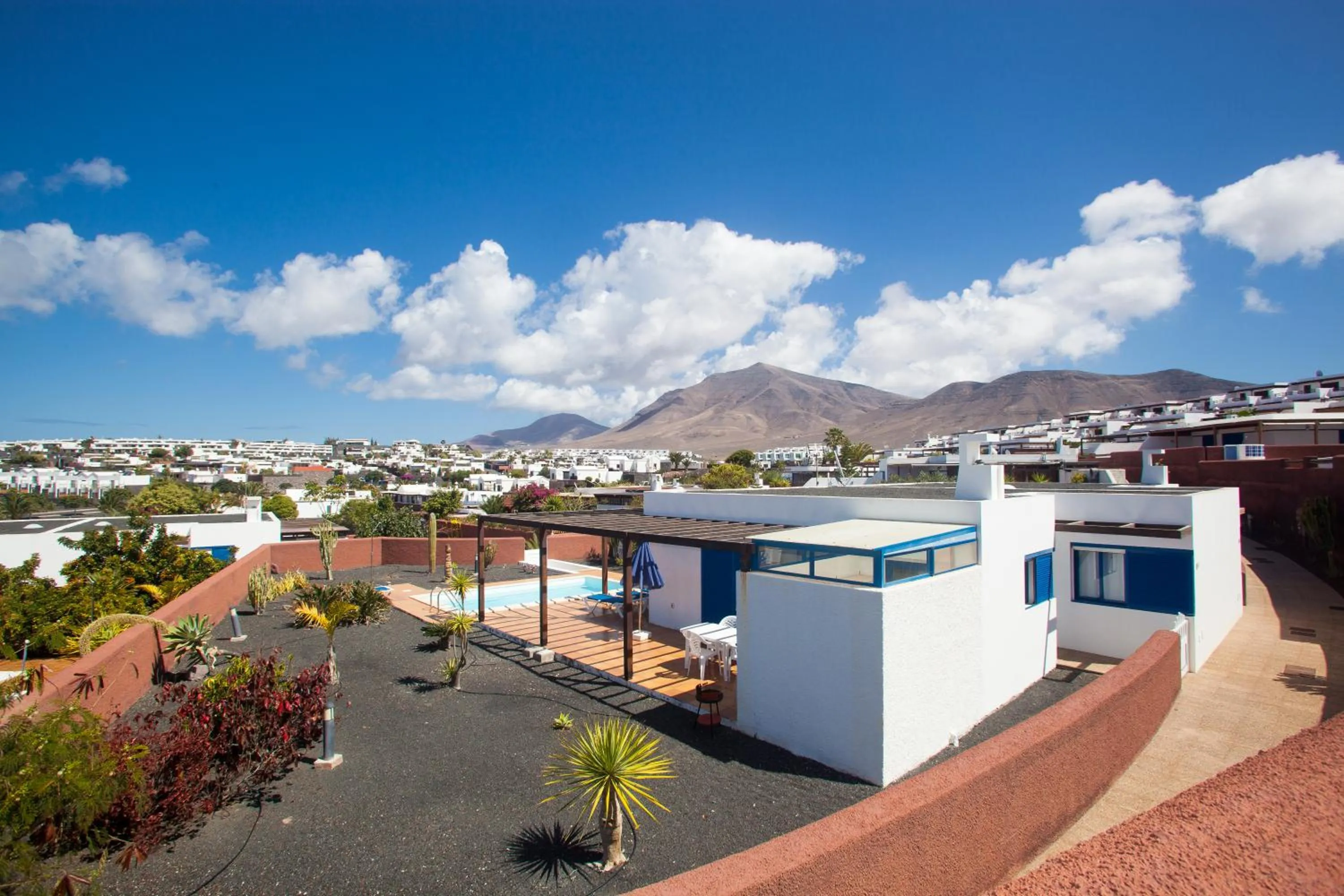 Bird's eye view in Villas Las Marinas